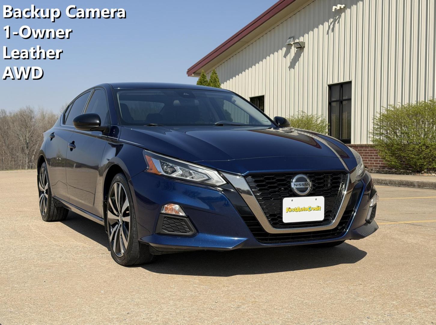 2020 BLUE /Black Nissan Altima 2.5 SR AWD (1N4BL4CW3LC) with an 2.5L 4 Cyl. engine, CVT transmission, located at 2990 Old Orchard Rd., Jackson, MO, 63755, 37.354214, -89.612106 - 2020 Nissan Altima 2.5 SR 1-Owner 101xxx miles All Wheel Drive 2.5L 4 Cyl. Automatic Leather Backup Camera Bluetooth Remote Start Cruise Power Windows/Locks/Mirrors We have financing available and we accept trades! Fill out a credit application on our website or come by today! If you ha - Photo#0