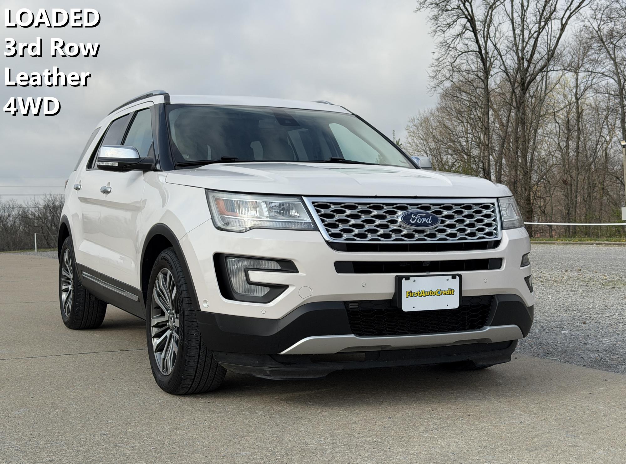 2017 Ford Explorer Platinum 4WD