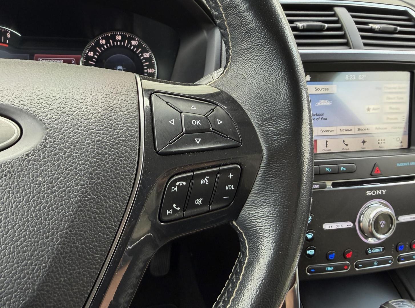 2017 WHITE /Tan Ford Explorer Platinum 4WD (1FM5K8HT1HG) with an 3.5L V6 engine, Automatic transmission, located at 2990 Old Orchard Rd., Jackson, MO, 63755, 37.354214, -89.612106 - 2017 Ford Explorer Platinum 133xxx miles 4 Wheel Drive 3.5L V6 Automatic Leather 3rd Row Navigation Backup Camera Power/Heated/Cooled Seats Heated Rear Seats Sunroof Bluetooth Remote Start Cruise Power Windows/Locks/Mirrors We have financing available and we accept trades! Fill out a - Photo#30