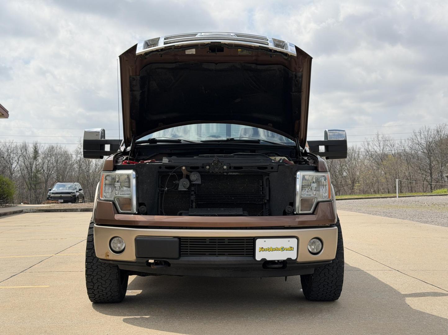 2012 Bronze /Brown Ford F-150 King Ranch SuperCrew 5.5-ft. Bed 4WD (1FTFW1ET0CK) with an 3.5L V6 TURBO engine, Automatic transmission, located at 2990 Old Orchard Rd., Jackson, MO, 63755, 37.354214, -89.612106 - 2012 Ford F-150 King Ranch 156xxx miles 4x4 3.5L V6 Automatic Leather Navigation Power/Heated Cooled Seats Backup Camera Sunroof Bluetooth Remote Start Cruise Power Windows/Locks/Mirrors We have financing available and we accept trades! Fill out a credit application on our website or c - Photo#37