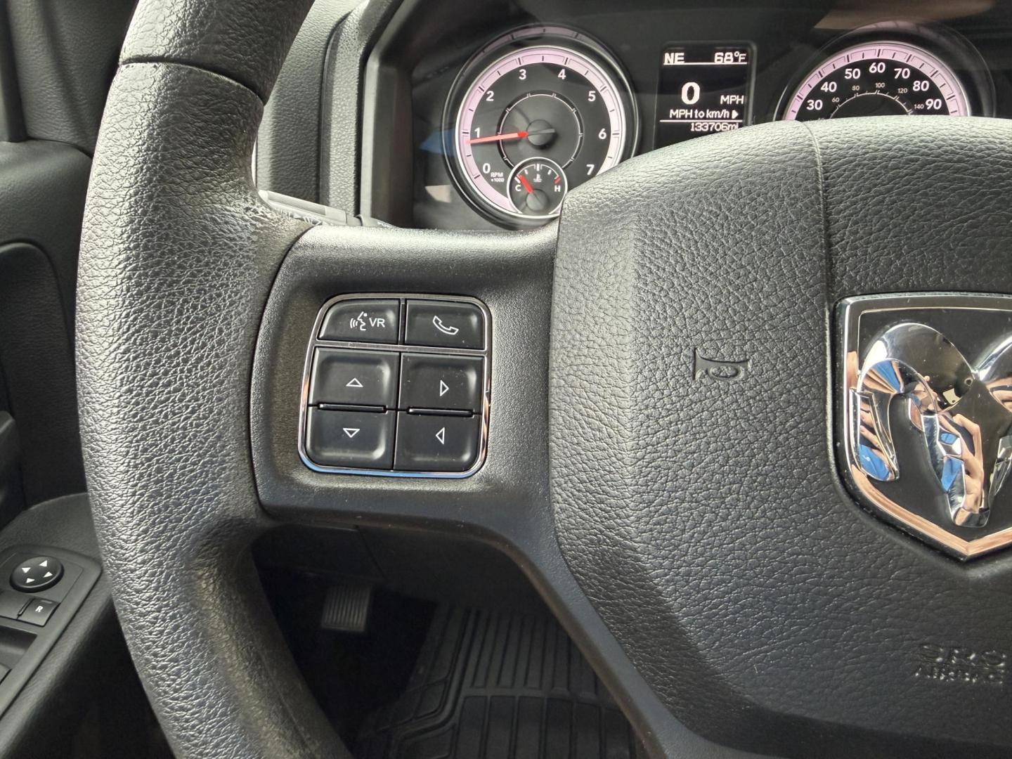 2022 BLACK /Gray RAM 1500 Classic Tradesman Crew Cab SWB 4WD (3C6RR7KT0NG) with an 5.7L V8 engine, Automatic transmission, located at 2990 Old Orchard Rd., Jackson, MO, 63755, 37.354214, -89.612106 - 2022 Ram 1500 Classic Tradesman 1-Owner 133xxx miles 4x4 5.7L V8 Automatic Backup Camera Bluetooth Cruise Power Windows/Locks/Mirrors We have financing available and we accept trades! Fill out a credit application on our website or come by today! If you have any questions, give us a call - Photo#21