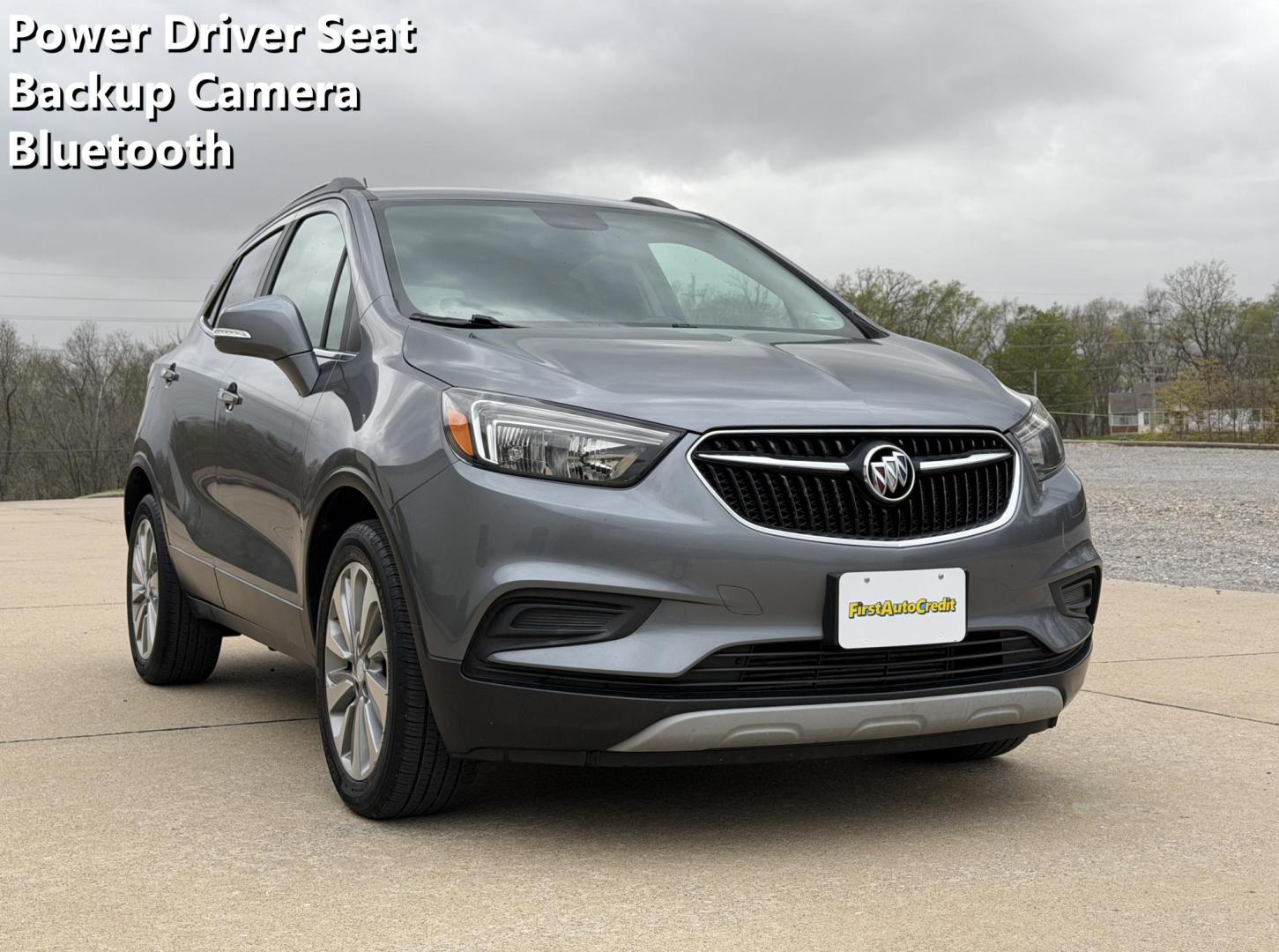 2019 GRAY /Black Buick Encore Preferred FWD (KL4CJASB8KB) with an 1.4L 4 Cyl. TURBO engine, Automatic transmission, located at 2990 Old Orchard Rd., Jackson, MO, 63755, 37.354214, -89.612106 - 2019 Buick Encore Preferred 112xxx miles Front Wheel Drive 1.4L 4 Cyl. Automatic Backup Camera Power Driver Seat Bluetooth Cruise Power Windows/Locks/Mirrors We have financing available and we accept trades! Fill out a credit application on our website or come by today! If you have any qu - Photo#0
