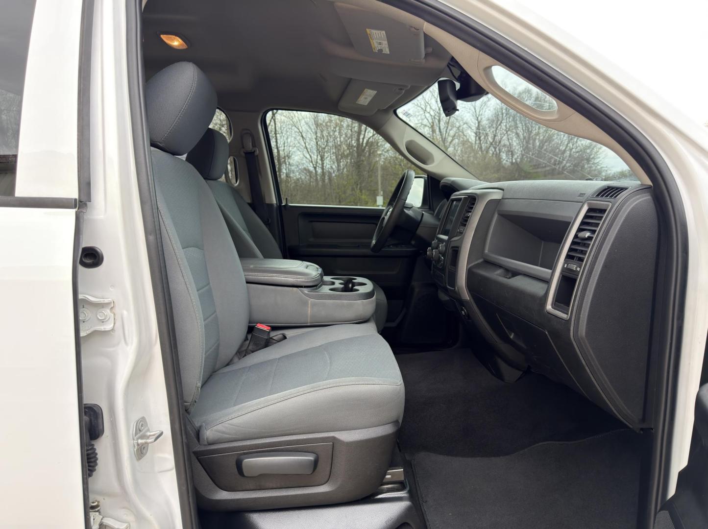2019 WHITE /Gray RAM 1500 Express Quad Cab 4WD (1C6RR7FT7KS) with an 5.7L V8 HEMI engine, Automatic transmission, located at 2990 Old Orchard Rd., Jackson, MO, 63755, 37.354214, -89.612106 - 2019 Ram 1500 Classic Express 47xxx miles 4x4 5.7L V8 HEMI Automatic Backup Camera Bluetooth Cruise Power Windows/Locks/Mirrors We have financing available and we accept trades! Fill out a credit application on our website or come by today! If you have any questions, give us a call at (573 - Photo#14