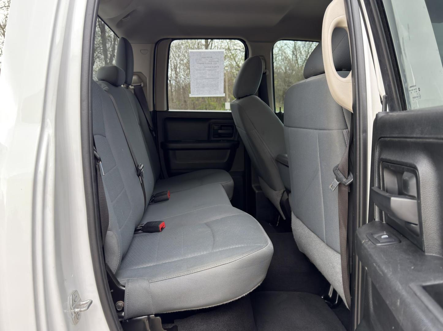 2019 WHITE /Gray RAM 1500 Express Quad Cab 4WD (1C6RR7FT7KS) with an 5.7L V8 HEMI engine, Automatic transmission, located at 2990 Old Orchard Rd., Jackson, MO, 63755, 37.354214, -89.612106 - 2019 Ram 1500 Classic Express 47xxx miles 4x4 5.7L V8 HEMI Automatic Backup Camera Bluetooth Cruise Power Windows/Locks/Mirrors We have financing available and we accept trades! Fill out a credit application on our website or come by today! If you have any questions, give us a call at (573 - Photo#16