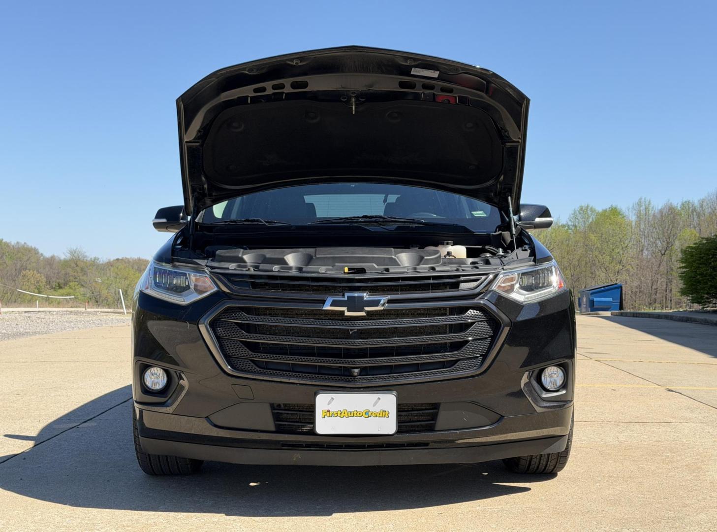 2021 BLACK /Black Chevrolet Traverse Premier AWD (1GNEVKKW2MJ) with an 3.6L V6 engine, Automatic transmission, located at 2990 Old Orchard Rd., Jackson, MO, 63755, 37.354214, -89.612106 - 2021 Chevrolet Traverse Premier 1-Owner 102xxx miles All Wheel Drive 3.6L V6 Automatic Leather 3rd Row Navigation Backup Camera Power/Heated/Cooled Seats Heated Rear Seats Heated Steering Wheel Sunroof Bluetooth Remote Start Cruise Power Windows/Locks/Mirrors We have financing avai - Photo#39