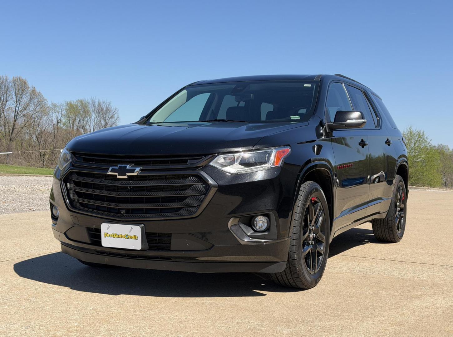 2021 BLACK /Black Chevrolet Traverse Premier AWD (1GNEVKKW2MJ) with an 3.6L V6 engine, Automatic transmission, located at 2990 Old Orchard Rd., Jackson, MO, 63755, 37.354214, -89.612106 - 2021 Chevrolet Traverse Premier 1-Owner 102xxx miles All Wheel Drive 3.6L V6 Automatic Leather 3rd Row Navigation Backup Camera Power/Heated/Cooled Seats Heated Rear Seats Heated Steering Wheel Sunroof Bluetooth Remote Start Cruise Power Windows/Locks/Mirrors We have financing avai - Photo#10