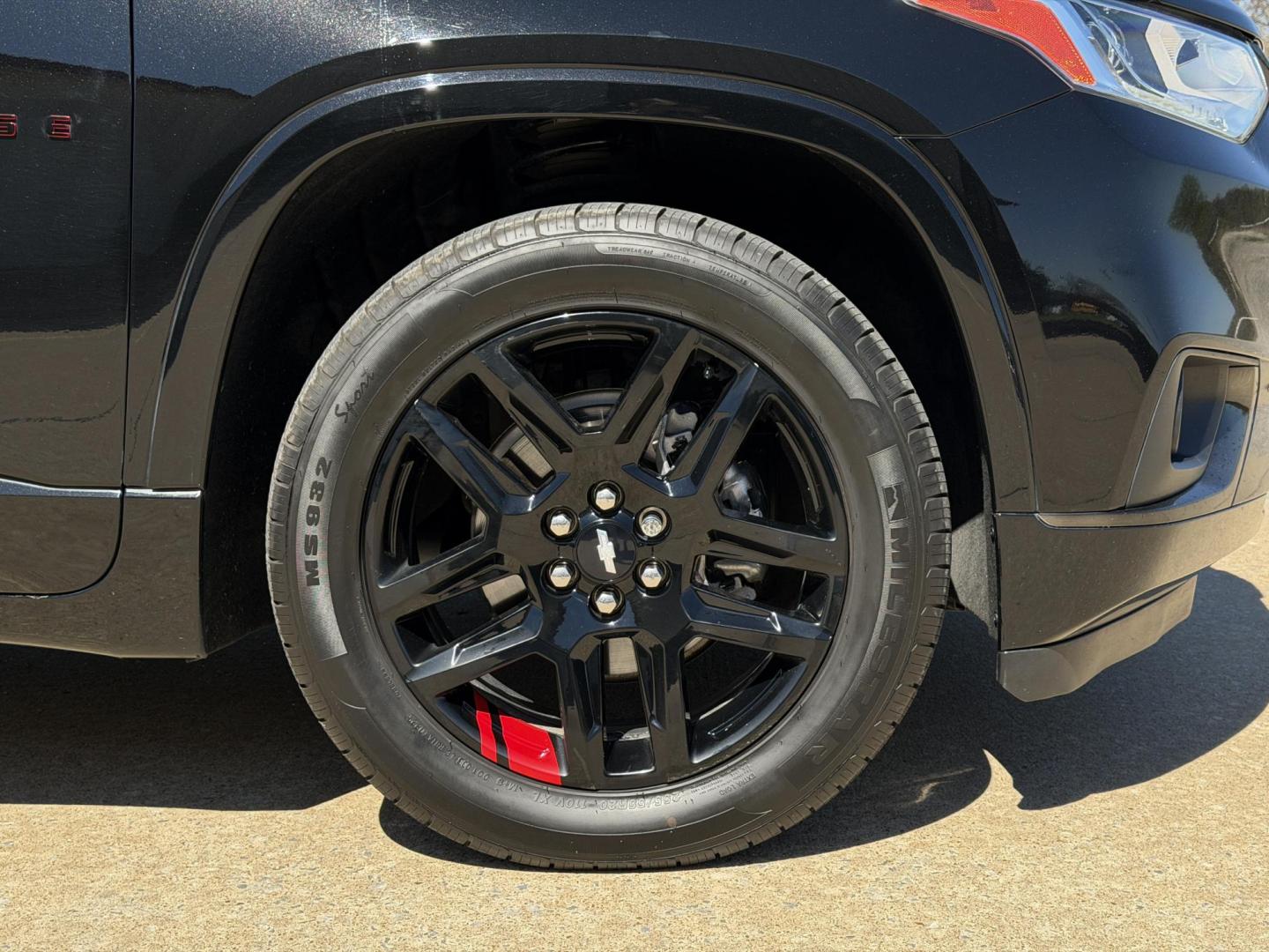 2021 BLACK /Black Chevrolet Traverse Premier AWD (1GNEVKKW2MJ) with an 3.6L V6 engine, Automatic transmission, located at 2990 Old Orchard Rd., Jackson, MO, 63755, 37.354214, -89.612106 - 2021 Chevrolet Traverse Premier 1-Owner 102xxx miles All Wheel Drive 3.6L V6 Automatic Leather 3rd Row Navigation Backup Camera Power/Heated/Cooled Seats Heated Rear Seats Heated Steering Wheel Sunroof Bluetooth Remote Start Cruise Power Windows/Locks/Mirrors We have financing avai - Photo#45