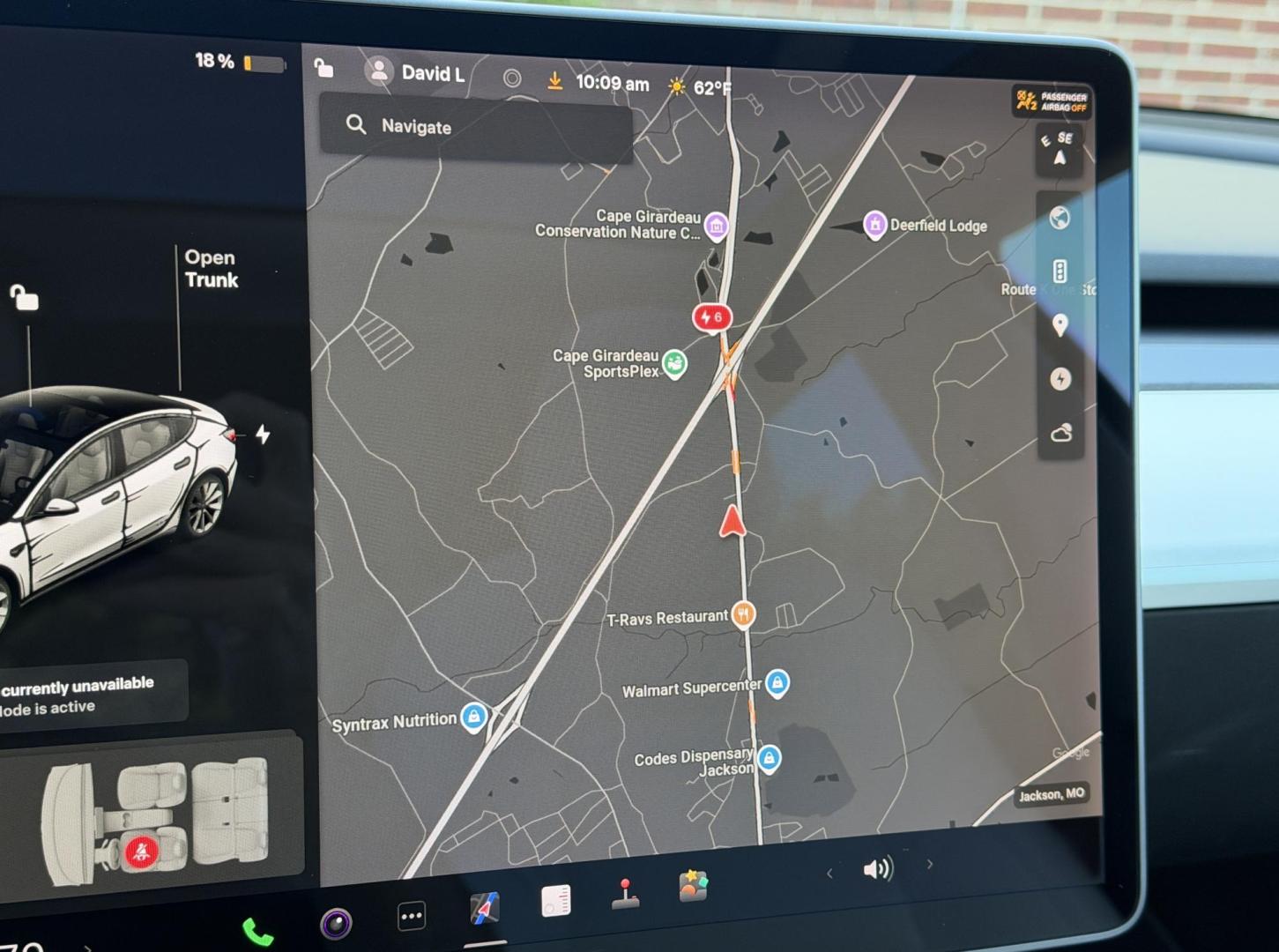 2019 BLUE /Gray Tesla Model 3 Base (5YJ3E1EB5KF) with an ELECTRIC engine, 1A transmission, located at 2990 Old Orchard Rd., Jackson, MO, 63755, 37.354214, -89.612106 - 2019 Tesla Model 3 105xxx miles All Wheel Drive Automatic Leather Navigation Power/Heated Seats Backup Camera Sunroof Bluetooth Cruise Power Windows/Locks/Mirrors We have financing available and we accept trades! Fill out a credit application on our website or come by today! If you have - Photo#2