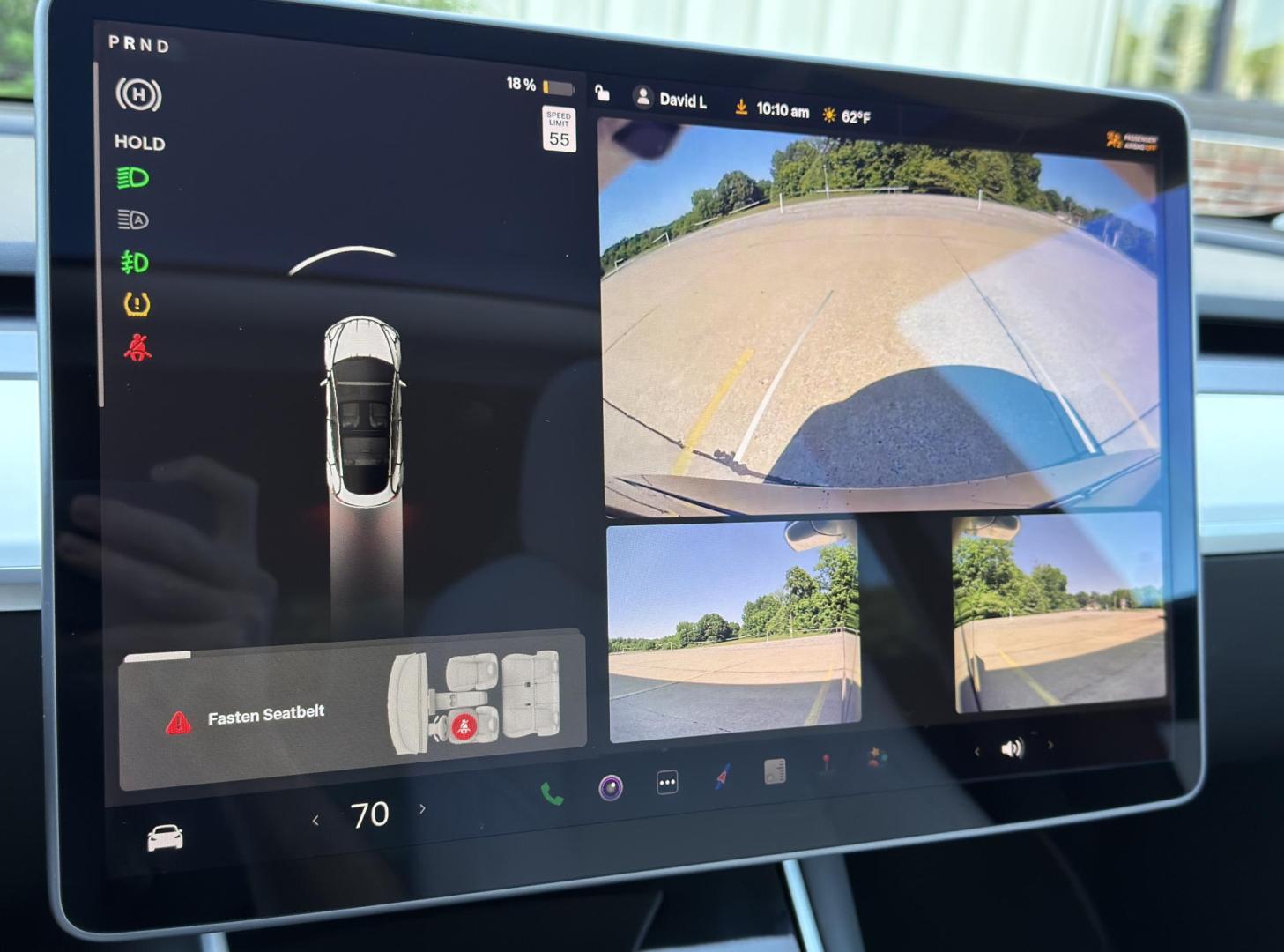 2019 BLUE /Gray Tesla Model 3 Base (5YJ3E1EB5KF) with an ELECTRIC engine, 1A transmission, located at 2990 Old Orchard Rd., Jackson, MO, 63755, 37.354214, -89.612106 - 2019 Tesla Model 3 105xxx miles All Wheel Drive Automatic Leather Navigation Power/Heated Seats Backup Camera Sunroof Bluetooth Cruise Power Windows/Locks/Mirrors We have financing available and we accept trades! Fill out a credit application on our website or come by today! If you have - Photo#3