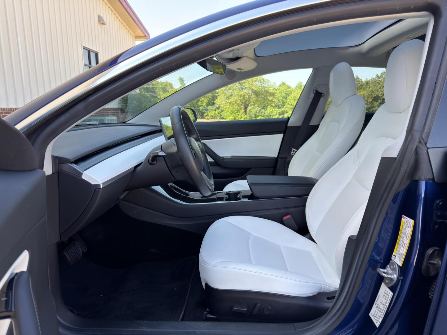 2019 BLUE /Gray Tesla Model 3 Base (5YJ3E1EB5KF) with an ELECTRIC engine, 1A transmission, located at 2990 Old Orchard Rd., Jackson, MO, 63755, 37.354214, -89.612106 - 2019 Tesla Model 3 105xxx miles All Wheel Drive Automatic Leather Navigation Power/Heated Seats Backup Camera Sunroof Bluetooth Cruise Power Windows/Locks/Mirrors We have financing available and we accept trades! Fill out a credit application on our website or come by today! If you have - Photo#16