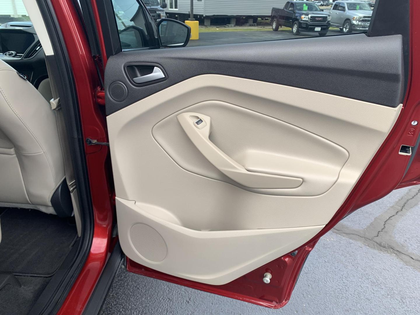 2017 MAROON /TAN Ford Escape Titanium FWD (1FMCU0J92HU) with an 2.0L L4 DOHC 16V engine, Automatic transmission, located at 506 S. Kingshighway, Cape Girardeau, MO, 63703, (573) 235-5000, 37.294991, -89.553635 - 2017 Ford Escape Titanium 93,xxx miles Leather Seats Heated Seats Backup Camera Bluetooth Cruise Power Windows/Locks/Mirrors We have financing available and we accept trades! Fill out a credit application on our website or come by today! If you have any questions, give us a call at (573 - Photo#12