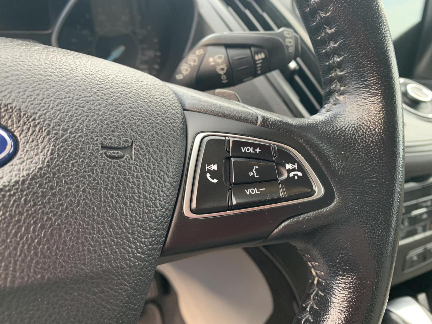 2017 MAROON /TAN Ford Escape Titanium FWD (1FMCU0J92HU) with an 2.0L L4 DOHC 16V engine, Automatic transmission, located at 506 S. Kingshighway, Cape Girardeau, MO, 63703, (573) 235-5000, 37.294991, -89.553635 - 2017 Ford Escape Titanium 93,xxx miles Leather Seats Heated Seats Backup Camera Bluetooth Cruise Power Windows/Locks/Mirrors We have financing available and we accept trades! Fill out a credit application on our website or come by today! If you have any questions, give us a call at (573 - Photo#24