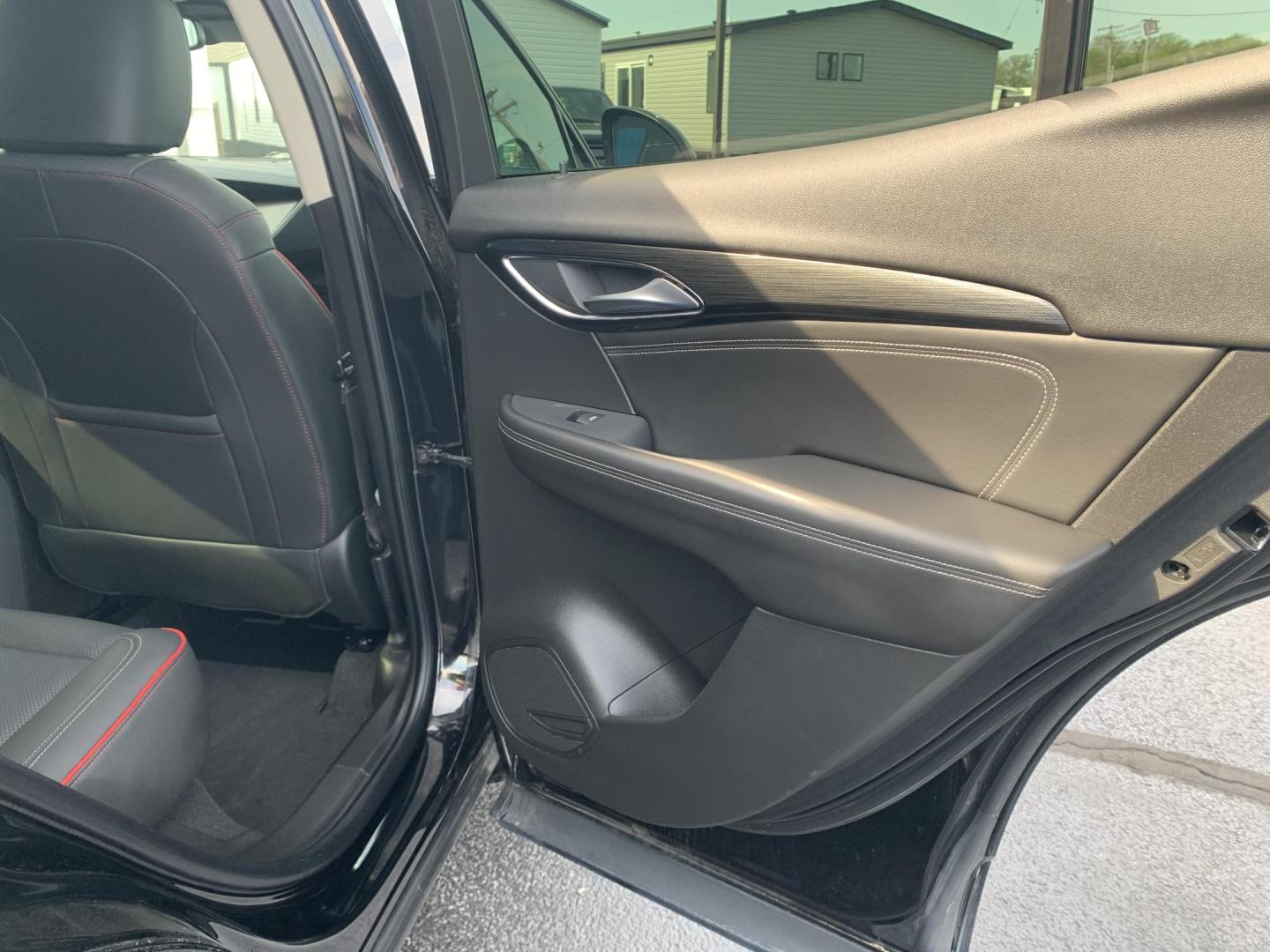 2022 BLACK /BLACK Buick Envision Essense (LRBFZNR44ND) with an 2.0L L4 DOHC 24V TURBO engine, Automatic transmission, located at 506 S. Kingshighway, Cape Girardeau, MO, 63703, (573) 235-5000, 37.294991, -89.553635 - 2022 Buick Envision Essense 42,xxx Miles Backup Camera Heated Seats Power Seats Heated Steering Wheel Adaptive Cruise Leather Seats Power Windows/Locks/Mirrors We have financing available and we accept trades! Fill out a credit application on our website or come by today! If you have any - Photo#13