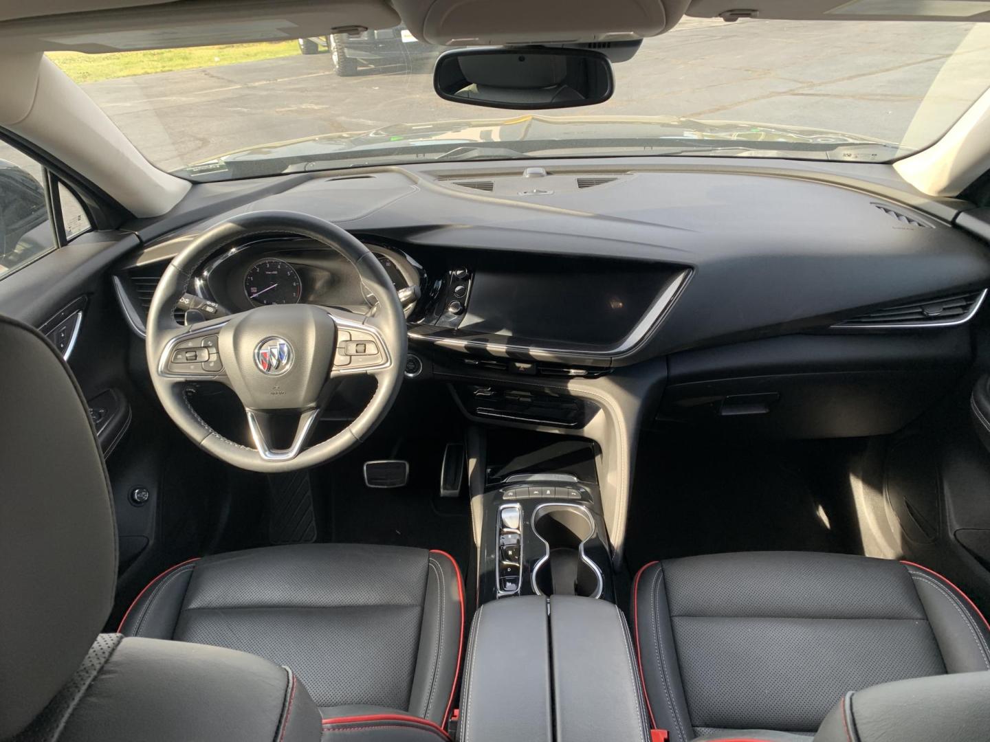 2022 BLACK /BLACK Buick Envision Essense (LRBFZNR44ND) with an 2.0L L4 DOHC 24V TURBO engine, Automatic transmission, located at 506 S. Kingshighway, Cape Girardeau, MO, 63703, (573) 235-5000, 37.294991, -89.553635 - 2022 Buick Envision Essense 42,xxx Miles Backup Camera Heated Seats Power Seats Heated Steering Wheel Adaptive Cruise Leather Seats Power Windows/Locks/Mirrors We have financing available and we accept trades! Fill out a credit application on our website or come by today! If you have any - Photo#15