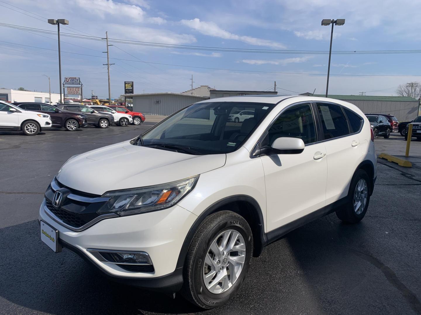 2016 WHITE /TAN Honda CR-V EX (5J6RM4H51GL) with an 2.4L L4 DOHC 16V engine, Automatic transmission, located at 506 S. Kingshighway, Cape Girardeau, MO, 63703, (573) 235-5000, 37.294991, -89.553635 - 2016 Honda CR-V EX 134,xxx Miles One Owner AWD Heated Seats Sunroof Backup Camera Power Windows/Locks/Mirrors We have financing available and we accept trades! Fill out a credit application on our website or come by today! If you have any questions, give us a call at (573) 235-5000 or vis - Photo#3