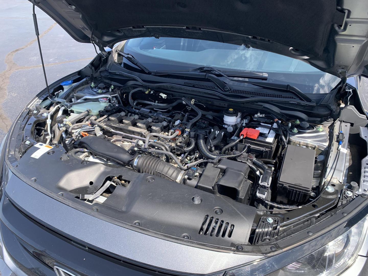 2021 GRAY /GRAY Honda Civic Sport Hatchback (SHHFK7H4XMU) with an 2.0L L4 DOHC 16V TURBO engine, Automatic transmission, located at 506 S. Kingshighway, Cape Girardeau, MO, 63703, (573) 235-5000, 37.294991, -89.553635 - 2021 Honda Civic Sport Hatchback 59,xxx miles Alarm System Bluetooth Streaming Audio Bluetooth Wireless Technology Cloth Seats Cruise Control Folding Rear Seat Power Outlet Power Windows Proximity Sensing Keyless Entry Push-Button Engine Start Rear Window Defroster Remote Control Liftga - Photo#2