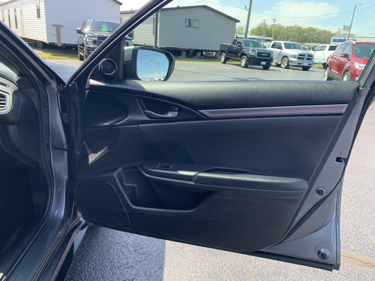 2021 GRAY /GRAY Honda Civic Sport Hatchback (SHHFK7H4XMU) with an 2.0L L4 DOHC 16V TURBO engine, Automatic transmission, located at 506 S. Kingshighway, Cape Girardeau, MO, 63703, (573) 235-5000, 37.294991, -89.553635 - 2021 Honda Civic Sport Hatchback 59,xxx miles Alarm System Bluetooth Streaming Audio Bluetooth Wireless Technology Cloth Seats Cruise Control Folding Rear Seat Power Outlet Power Windows Proximity Sensing Keyless Entry Push-Button Engine Start Rear Window Defroster Remote Control Liftga - Photo#10