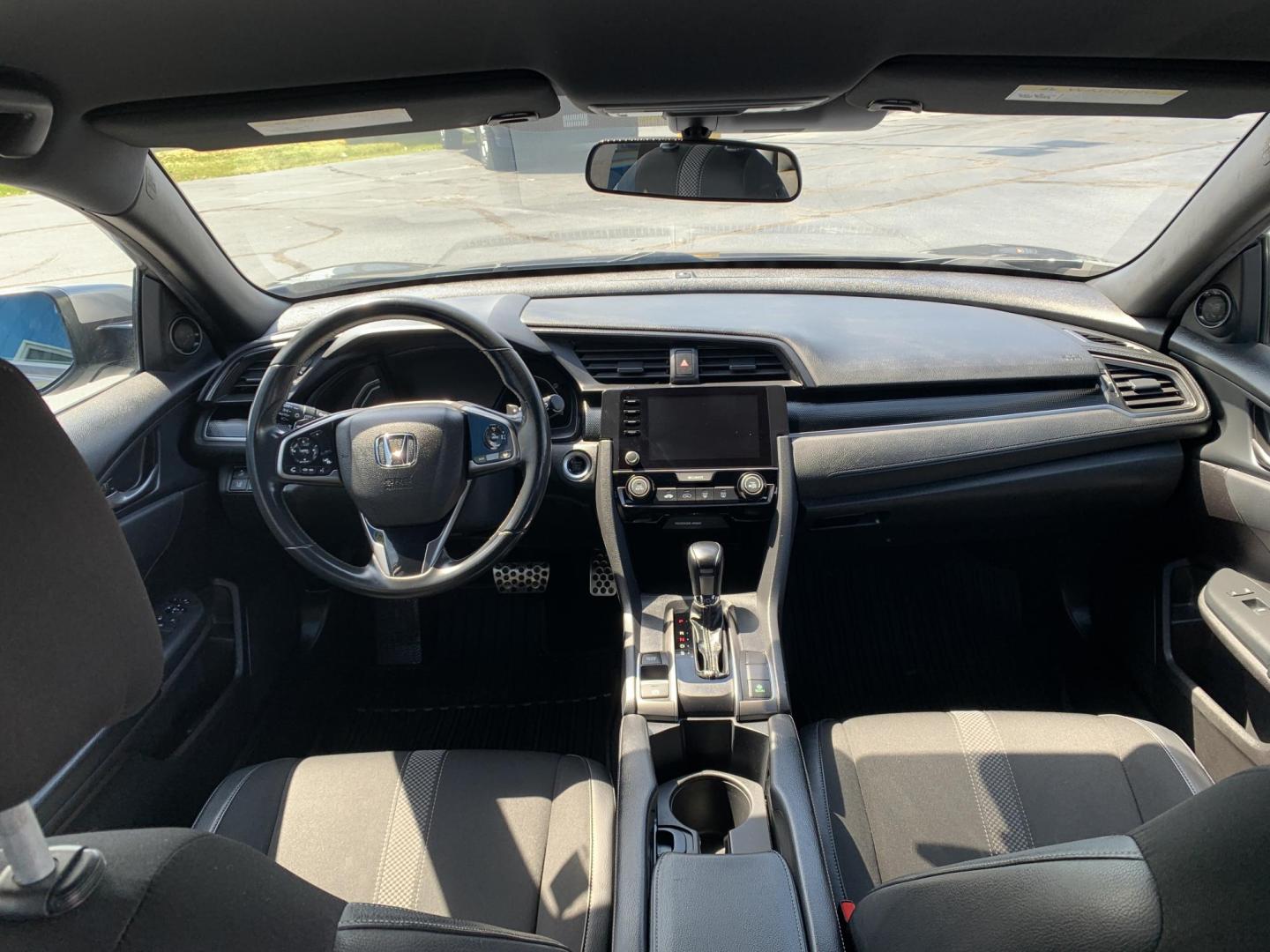 2021 GRAY /GRAY Honda Civic Sport Hatchback (SHHFK7H4XMU) with an 2.0L L4 DOHC 16V TURBO engine, Automatic transmission, located at 506 S. Kingshighway, Cape Girardeau, MO, 63703, (573) 235-5000, 37.294991, -89.553635 - 2021 Honda Civic Sport Hatchback 59,xxx miles Alarm System Bluetooth Streaming Audio Bluetooth Wireless Technology Cloth Seats Cruise Control Folding Rear Seat Power Outlet Power Windows Proximity Sensing Keyless Entry Push-Button Engine Start Rear Window Defroster Remote Control Liftga - Photo#14