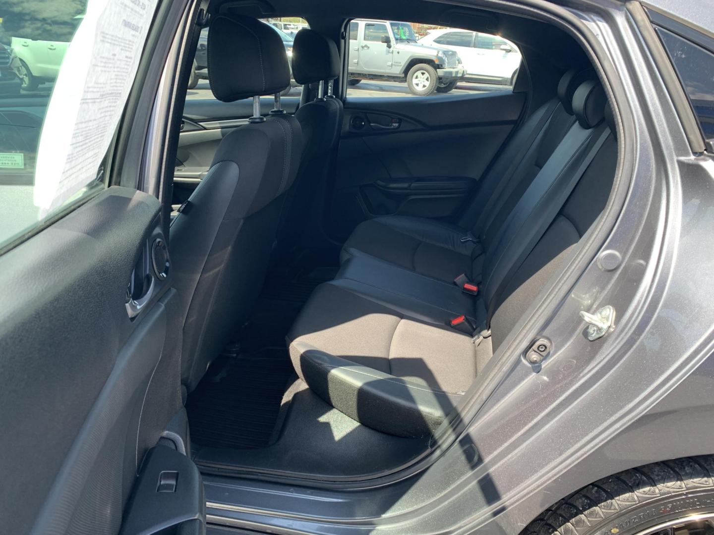 2021 GRAY /GRAY Honda Civic Sport Hatchback (SHHFK7H4XMU) with an 2.0L L4 DOHC 16V TURBO engine, Automatic transmission, located at 506 S. Kingshighway, Cape Girardeau, MO, 63703, (573) 235-5000, 37.294991, -89.553635 - 2021 Honda Civic Sport Hatchback 59,xxx miles Alarm System Bluetooth Streaming Audio Bluetooth Wireless Technology Cloth Seats Cruise Control Folding Rear Seat Power Outlet Power Windows Proximity Sensing Keyless Entry Push-Button Engine Start Rear Window Defroster Remote Control Liftga - Photo#16