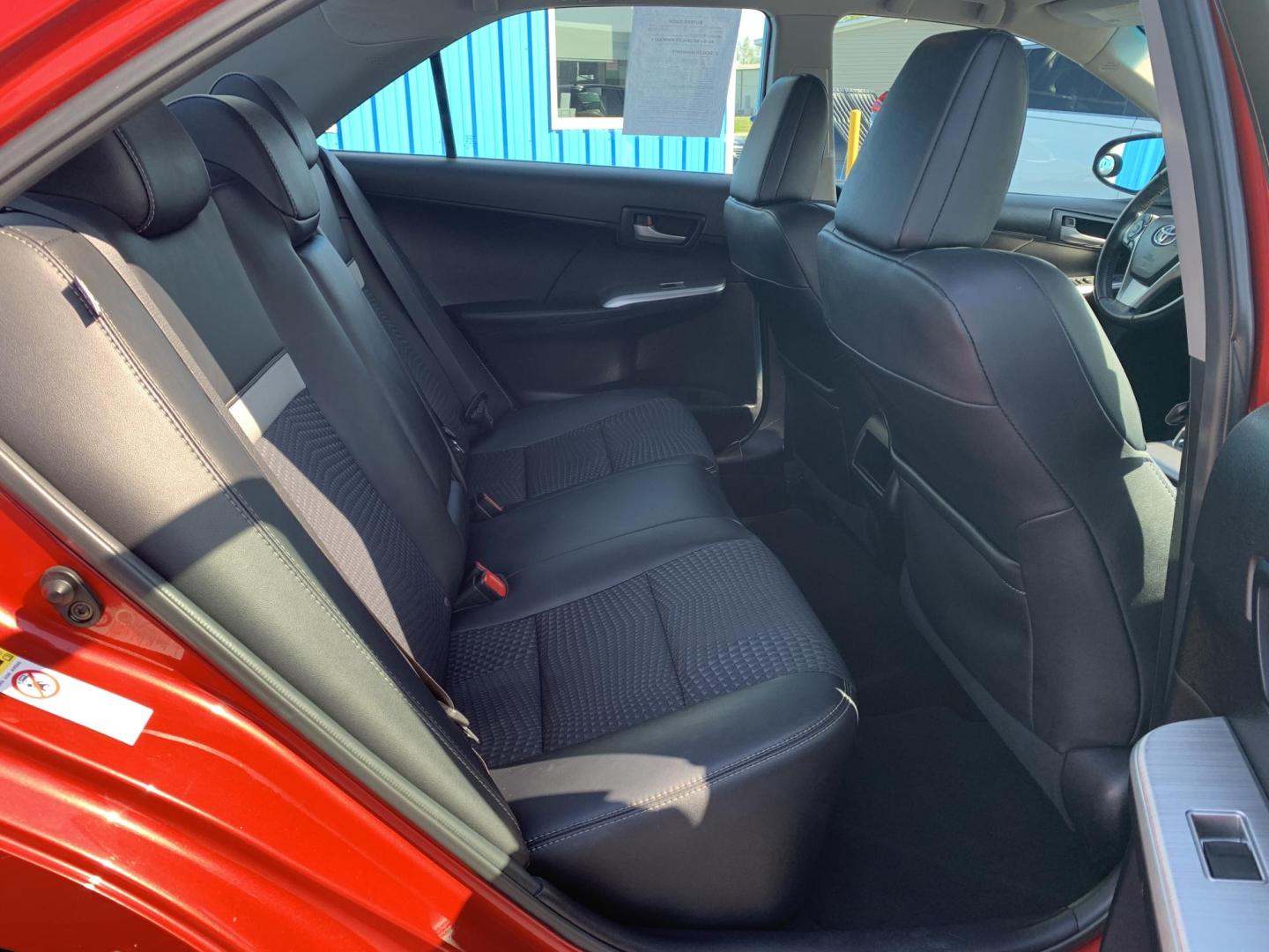 2012 RED /BLACK Toyota Camry SE (4T1BF1FK9CU) with an 2.5L L4 DOHC 16V engine, Automatic transmission, located at 506 S. Kingshighway, Cape Girardeau, MO, 63703, (573) 235-5000, 37.294991, -89.553635 - 2012 Toyota Camry SE 151,xxx miles Cruise Bluetooth USB Power Windows/Locks/Mirrors We have financing available and we accept trades! Fill out a credit application on our website or come by today! If you have any questions, give us a call at (573) 235-5000 or visit our website at firstautoc - Photo#12