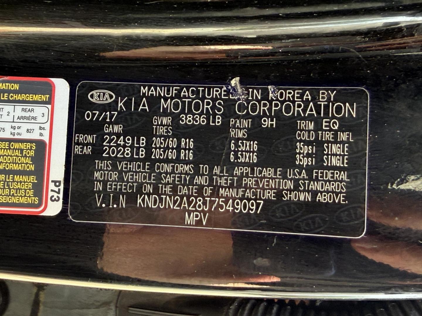 2018 BLACK /Black Kia Soul Base (KNDJN2A28J7) with an 1.6L 4 Cyl. engine, Manual transmission, located at 2990 Old Orchard Rd., Jackson, MO, 63755, 37.354214, -89.612106 - 2018 Kia Soul 66xxx miles Front Wheel Drive 1.6L 4 Cyl. 6-Speed Manual Bluetooth Cruise Power Windows/Locks/Mirrors We have financing available and we accept trades! Fill out a credit application on our website or come by today! If you have any questions, give us a call at (573) 204-7777 or - Photo#41