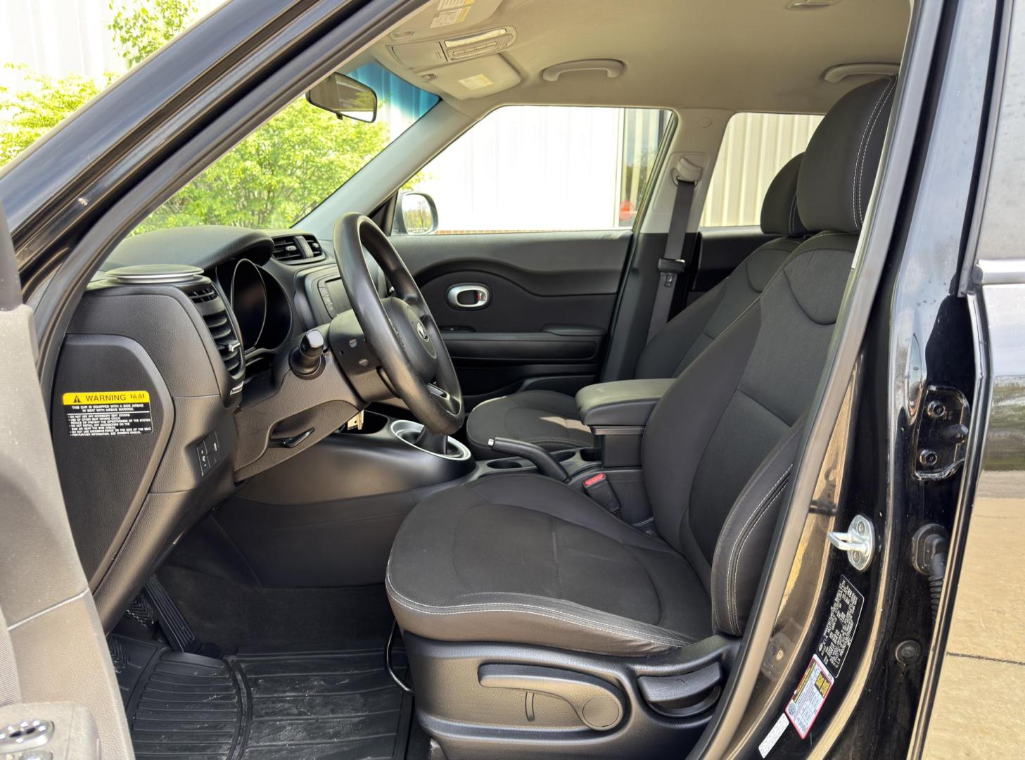 2018 BLACK /Black Kia Soul Base (KNDJN2A28J7) with an 1.6L 4 Cyl. engine, Manual transmission, located at 2990 Old Orchard Rd., Jackson, MO, 63755, 37.354214, -89.612106 - 2018 Kia Soul 66xxx miles Front Wheel Drive 1.6L 4 Cyl. 6-Speed Manual Bluetooth Cruise Power Windows/Locks/Mirrors We have financing available and we accept trades! Fill out a credit application on our website or come by today! If you have any questions, give us a call at (573) 204-7777 or - Photo#10