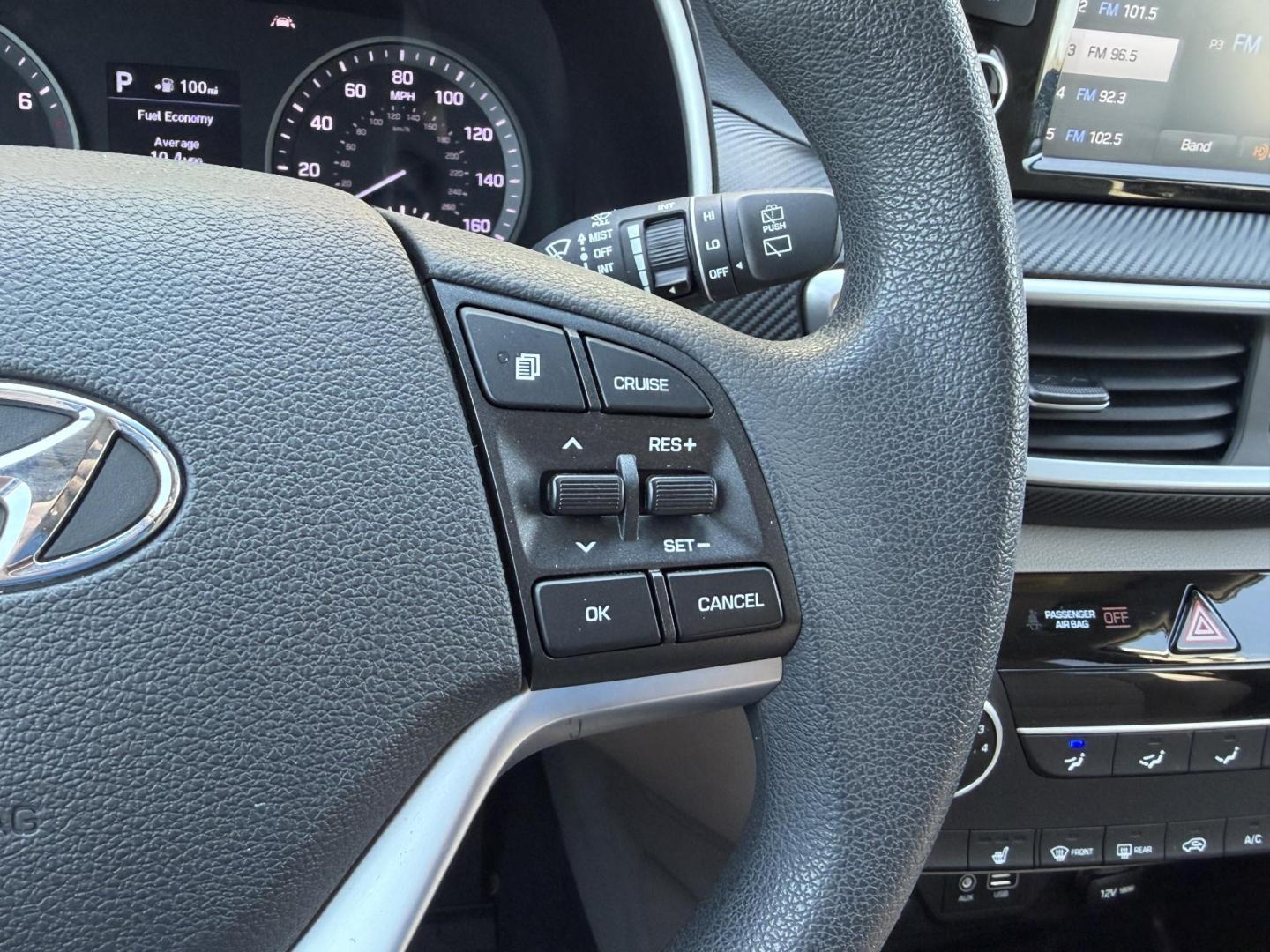 2019 WHITE /Gray Hyundai Tucson Value (KM8J33A42KU) with an 2.0L 4 Cyl. engine, Automatic transmission, located at 2990 Old Orchard Rd., Jackson, MO, 63755, 37.354214, -89.612106 - 2019 Hyundai Tucson Value 1-Owner 61xxx miles Front Wheel Drive 2.0L 4 Cyl. Automatic Backup Camera Power Driver Seat Bluetooth Cruise Power Windows/Locks/Mirrors We have financing available and we accept trades! Fill out a credit application on our website or come by today! If you have - Photo#23