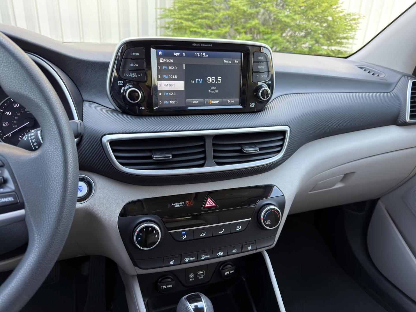 2019 WHITE /Gray Hyundai Tucson Value (KM8J33A42KU) with an 2.0L 4 Cyl. engine, Automatic transmission, located at 2990 Old Orchard Rd., Jackson, MO, 63755, 37.354214, -89.612106 - 2019 Hyundai Tucson Value 1-Owner 61xxx miles Front Wheel Drive 2.0L 4 Cyl. Automatic Backup Camera Power Driver Seat Bluetooth Cruise Power Windows/Locks/Mirrors We have financing available and we accept trades! Fill out a credit application on our website or come by today! If you have - Photo#25