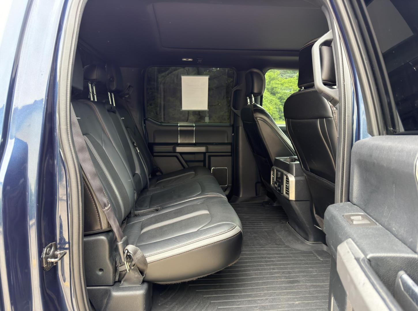 2018 NAVY /Black Ford F-150 Platinum SuperCrew 5.5-ft. Bed 4WD (1FTEW1EG1JF) with an 3.5L V6 TURBO engine, Automatic transmission, located at 2990 Old Orchard Rd., Jackson, MO, 63755, 37.354214, -89.612106 - 2018 Ford F-150 Platinum 134xxx miles 4x4 3.5L V6 Automatic Leather Navigation Power/Heated/Cooled Seats Heated Rear Seats Heated Steering Wheel Backup Camera Sunroof Bluetooth Remote Start Cruise Power Windows/Locks/Mirrors We have financing available and we accept trades! Fill out - Photo#22