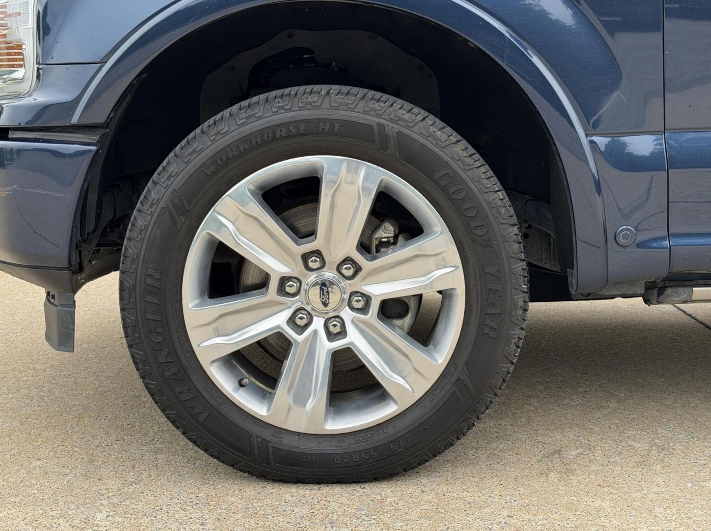 2018 NAVY /Black Ford F-150 Platinum SuperCrew 5.5-ft. Bed 4WD (1FTEW1EG1JF) with an 3.5L V6 TURBO engine, Automatic transmission, located at 2990 Old Orchard Rd., Jackson, MO, 63755, 37.354214, -89.612106 - 2018 Ford F-150 Platinum 134xxx miles 4x4 3.5L V6 Automatic Leather Navigation Power/Heated/Cooled Seats Heated Rear Seats Heated Steering Wheel Backup Camera Sunroof Bluetooth Remote Start Cruise Power Windows/Locks/Mirrors We have financing available and we accept trades! Fill out - Photo#46