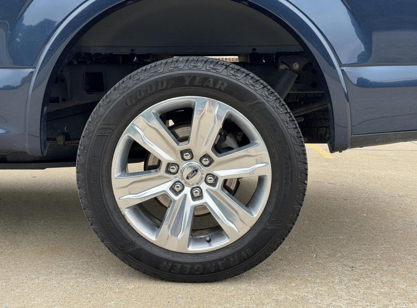 2018 NAVY /Black Ford F-150 Platinum SuperCrew 5.5-ft. Bed 4WD (1FTEW1EG1JF) with an 3.5L V6 TURBO engine, Automatic transmission, located at 2990 Old Orchard Rd., Jackson, MO, 63755, 37.354214, -89.612106 - 2018 Ford F-150 Platinum 134xxx miles 4x4 3.5L V6 Automatic Leather Navigation Power/Heated/Cooled Seats Heated Rear Seats Heated Steering Wheel Backup Camera Sunroof Bluetooth Remote Start Cruise Power Windows/Locks/Mirrors We have financing available and we accept trades! Fill out - Photo#47