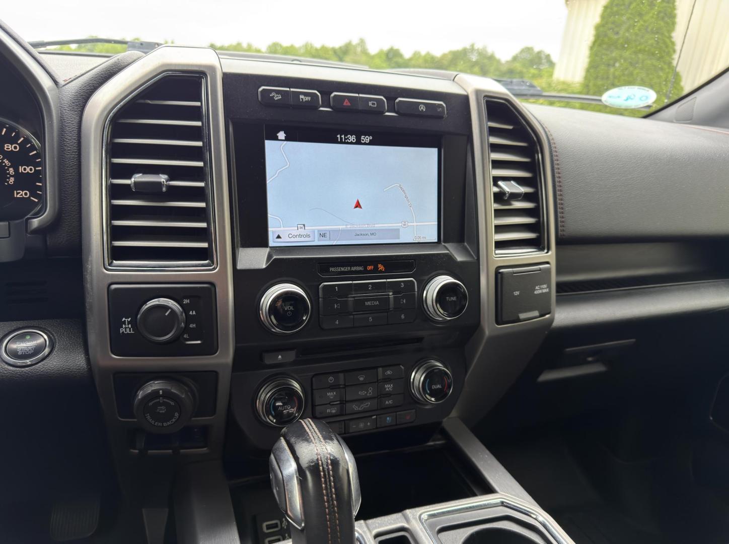 2018 NAVY /Black Ford F-150 Platinum SuperCrew 5.5-ft. Bed 4WD (1FTEW1EG1JF) with an 3.5L V6 TURBO engine, Automatic transmission, located at 2990 Old Orchard Rd., Jackson, MO, 63755, 37.354214, -89.612106 - 2018 Ford F-150 Platinum 134xxx miles 4x4 3.5L V6 Automatic Leather Navigation Power/Heated/Cooled Seats Heated Rear Seats Heated Steering Wheel Backup Camera Sunroof Bluetooth Remote Start Cruise Power Windows/Locks/Mirrors We have financing available and we accept trades! Fill out - Photo#32