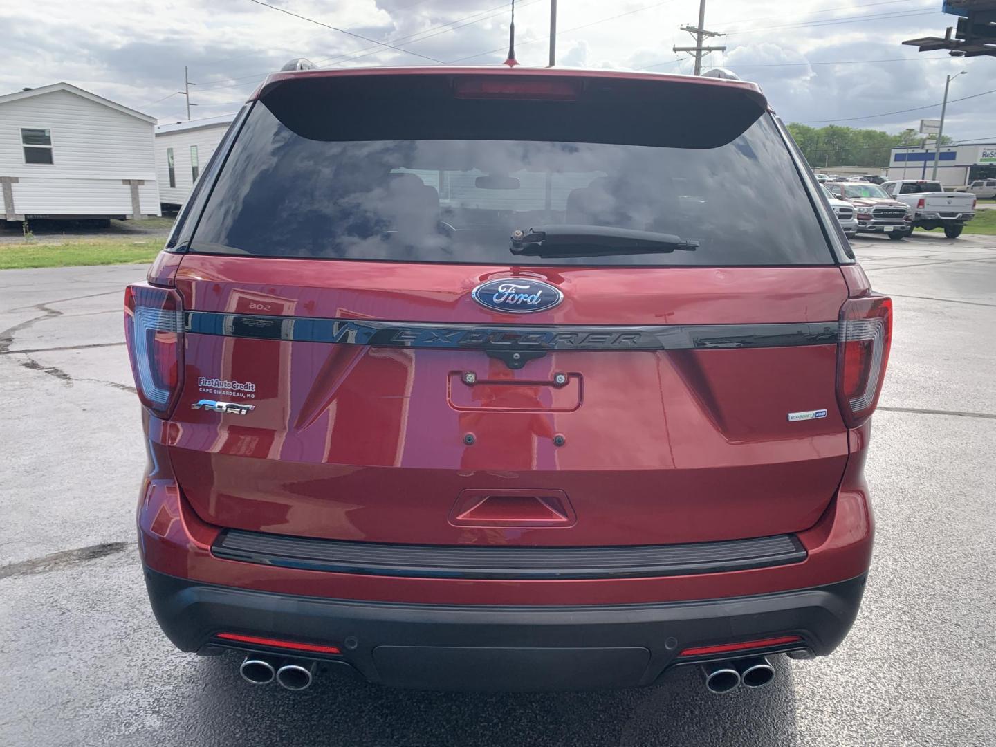 2018 MAROON /BLACK Ford Explorer Sport 4WD (1FM5K8GT8JG) with an 3.5L V6 DOHC 24V engine, Automatic transmission, located at 506 S. Kingshighway, Cape Girardeau, MO, 63703, (573) 235-5000, 37.294991, -89.553635 - 2018 Ford Explorer Sport 4WD 94,xxx miles One Owner 4 Wheel Drive Navigation Heated Steering Wheel Adaptive Cruise Bluetooth Backup Camera Sunroof Leather Seats Heated and Cooled Seats Power Windows/Locks/Mirrors Remote Start We have financing available and we accept trades! Fill out - Photo#6