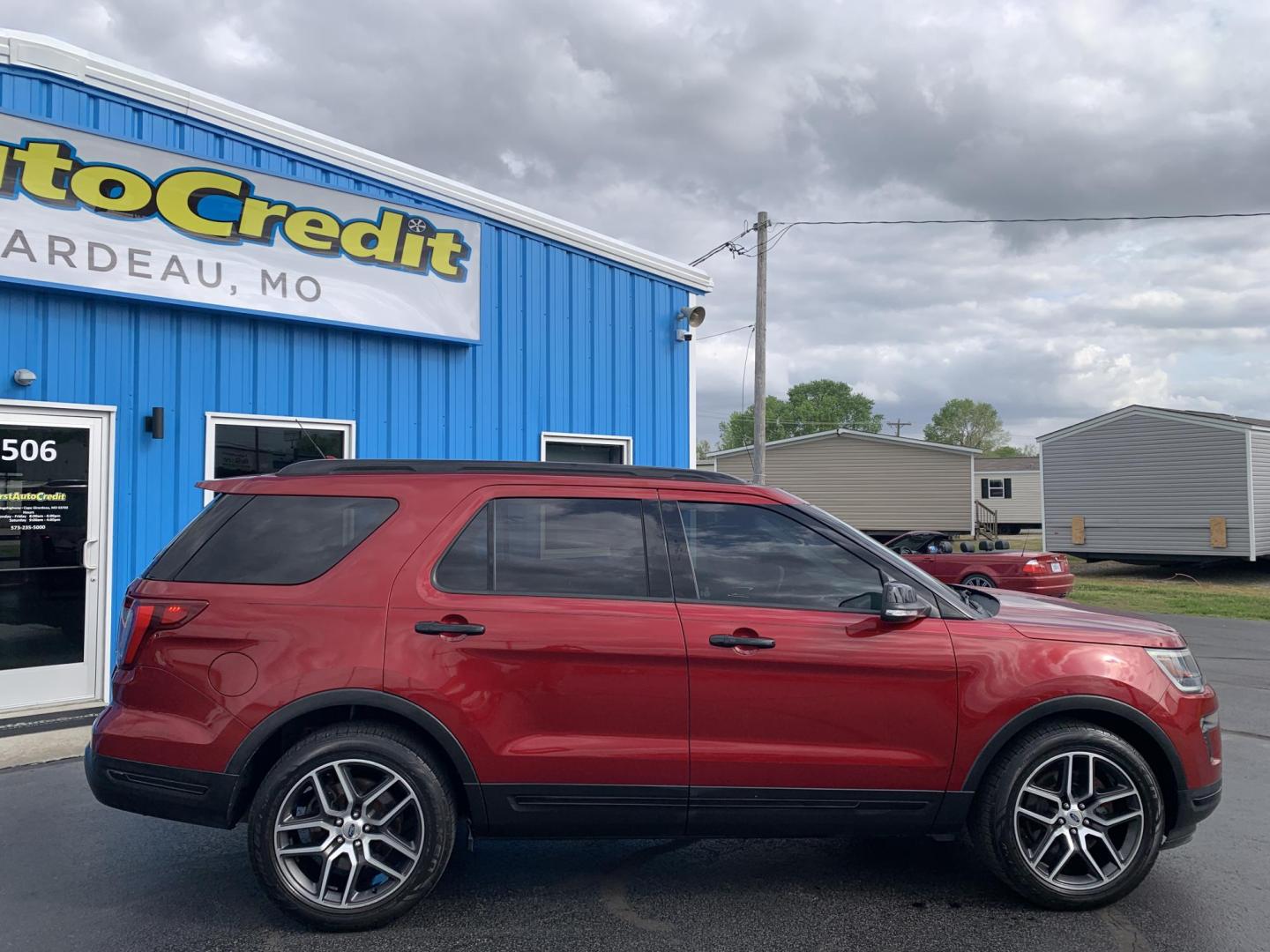 2018 MAROON /BLACK Ford Explorer Sport 4WD (1FM5K8GT8JG) with an 3.5L V6 DOHC 24V engine, Automatic transmission, located at 506 S. Kingshighway, Cape Girardeau, MO, 63703, (573) 235-5000, 37.294991, -89.553635 - 2018 Ford Explorer Sport 4WD 94,xxx miles One Owner 4 Wheel Drive Navigation Heated Steering Wheel Adaptive Cruise Bluetooth Backup Camera Sunroof Leather Seats Heated and Cooled Seats Power Windows/Locks/Mirrors Remote Start We have financing available and we accept trades! Fill out - Photo#11