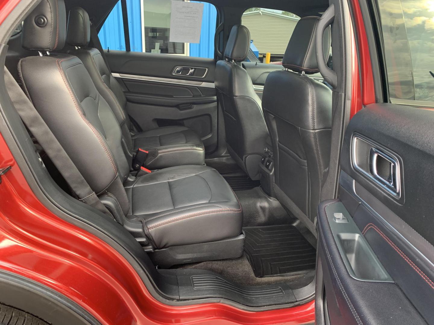 2018 MAROON /BLACK Ford Explorer Sport 4WD (1FM5K8GT8JG) with an 3.5L V6 DOHC 24V engine, Automatic transmission, located at 506 S. Kingshighway, Cape Girardeau, MO, 63703, (573) 235-5000, 37.294991, -89.553635 - 2018 Ford Explorer Sport 4WD 94,xxx miles One Owner 4 Wheel Drive Navigation Heated Steering Wheel Adaptive Cruise Bluetooth Backup Camera Sunroof Leather Seats Heated and Cooled Seats Power Windows/Locks/Mirrors Remote Start We have financing available and we accept trades! Fill out - Photo#15