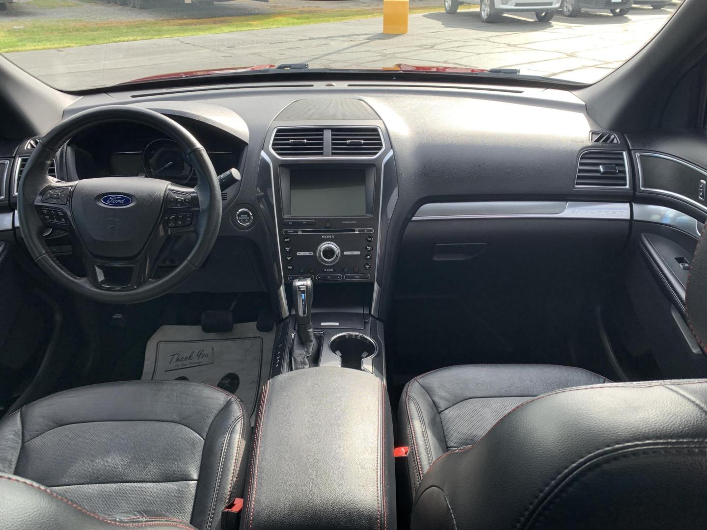 2018 MAROON /BLACK Ford Explorer Sport 4WD (1FM5K8GT8JG) with an 3.5L V6 DOHC 24V engine, Automatic transmission, located at 506 S. Kingshighway, Cape Girardeau, MO, 63703, (573) 235-5000, 37.294991, -89.553635 - 2018 Ford Explorer Sport 4WD 94,xxx miles One Owner 4 Wheel Drive Navigation Heated Steering Wheel Adaptive Cruise Bluetooth Backup Camera Sunroof Leather Seats Heated and Cooled Seats Power Windows/Locks/Mirrors Remote Start We have financing available and we accept trades! Fill out - Photo#17