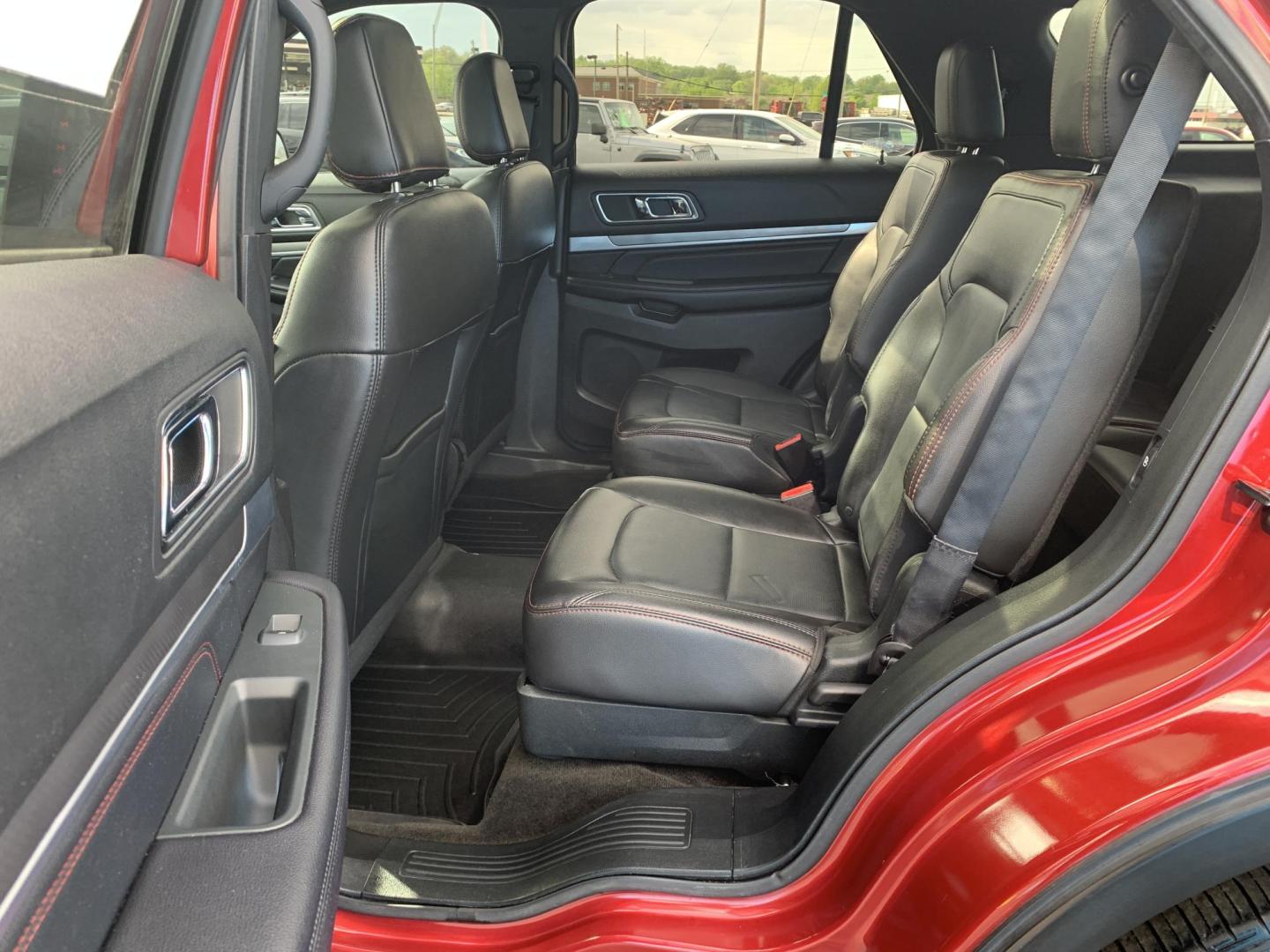 2018 MAROON /BLACK Ford Explorer Sport 4WD (1FM5K8GT8JG) with an 3.5L V6 DOHC 24V engine, Automatic transmission, located at 506 S. Kingshighway, Cape Girardeau, MO, 63703, (573) 235-5000, 37.294991, -89.553635 - 2018 Ford Explorer Sport 4WD 94,xxx miles One Owner 4 Wheel Drive Navigation Heated Steering Wheel Adaptive Cruise Bluetooth Backup Camera Sunroof Leather Seats Heated and Cooled Seats Power Windows/Locks/Mirrors Remote Start We have financing available and we accept trades! Fill out - Photo#20