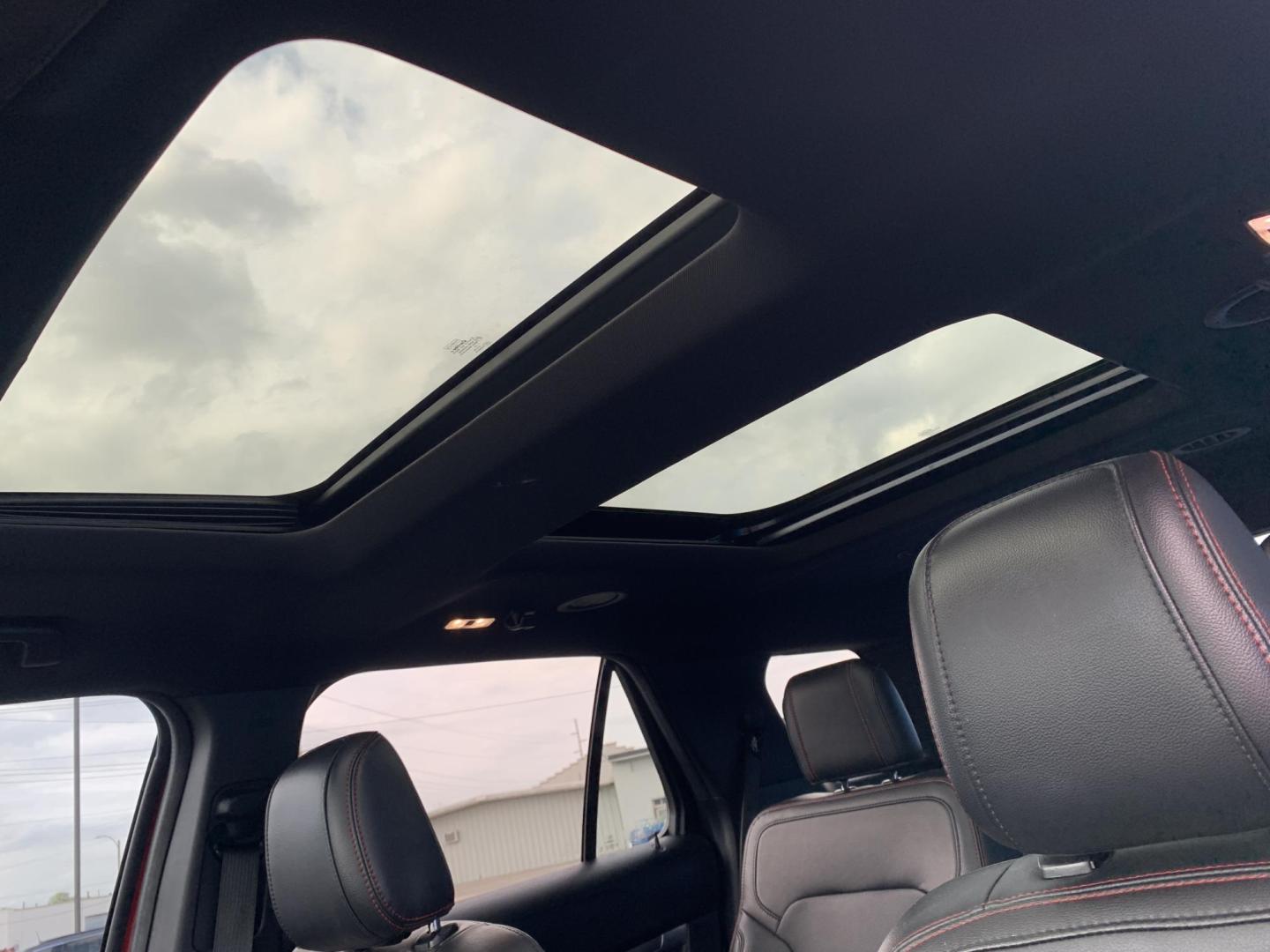 2018 MAROON /BLACK Ford Explorer Sport 4WD (1FM5K8GT8JG) with an 3.5L V6 DOHC 24V engine, Automatic transmission, located at 506 S. Kingshighway, Cape Girardeau, MO, 63703, (573) 235-5000, 37.294991, -89.553635 - 2018 Ford Explorer Sport 4WD 94,xxx miles One Owner 4 Wheel Drive Navigation Heated Steering Wheel Adaptive Cruise Bluetooth Backup Camera Sunroof Leather Seats Heated and Cooled Seats Power Windows/Locks/Mirrors Remote Start We have financing available and we accept trades! Fill out - Photo#24