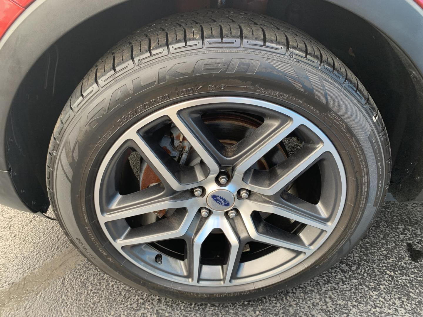 2018 MAROON /BLACK Ford Explorer Sport 4WD (1FM5K8GT8JG) with an 3.5L V6 DOHC 24V engine, Automatic transmission, located at 506 S. Kingshighway, Cape Girardeau, MO, 63703, (573) 235-5000, 37.294991, -89.553635 - 2018 Ford Explorer Sport 4WD 94,xxx miles One Owner 4 Wheel Drive Navigation Heated Steering Wheel Adaptive Cruise Bluetooth Backup Camera Sunroof Leather Seats Heated and Cooled Seats Power Windows/Locks/Mirrors Remote Start We have financing available and we accept trades! Fill out - Photo#37