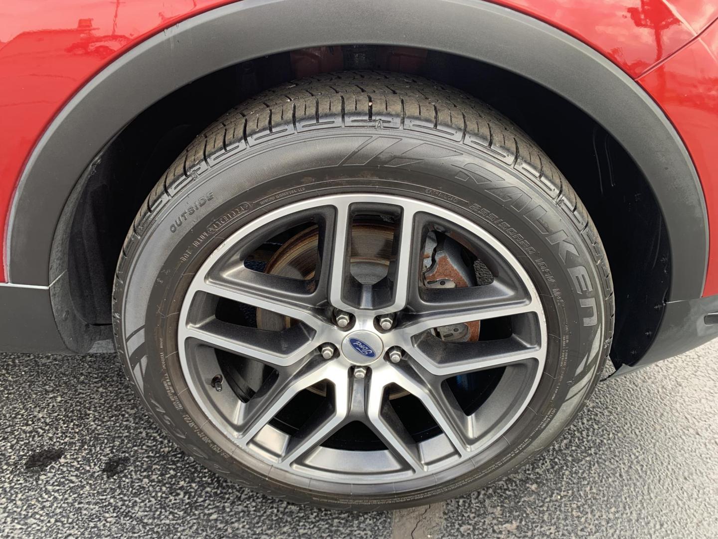 2018 MAROON /BLACK Ford Explorer Sport 4WD (1FM5K8GT8JG) with an 3.5L V6 DOHC 24V engine, Automatic transmission, located at 506 S. Kingshighway, Cape Girardeau, MO, 63703, (573) 235-5000, 37.294991, -89.553635 - 2018 Ford Explorer Sport 4WD 94,xxx miles One Owner 4 Wheel Drive Navigation Heated Steering Wheel Adaptive Cruise Bluetooth Backup Camera Sunroof Leather Seats Heated and Cooled Seats Power Windows/Locks/Mirrors Remote Start We have financing available and we accept trades! Fill out - Photo#38