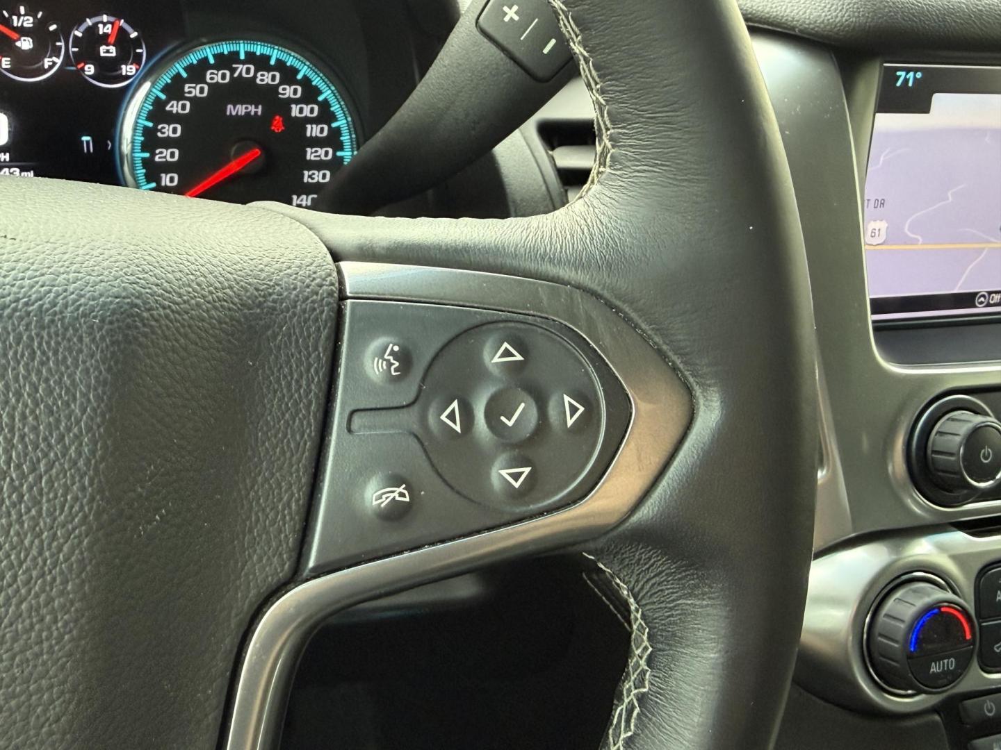 2017 WHITE /Black Chevrolet Tahoe Premier 4WD (1GNSKCKC6HR) with an 5.3L V8 engine, Automatic transmission, located at 2990 Old Orchard Rd., Jackson, MO, 63755, 37.354214, -89.612106 - 2017 Chevrolet Tahoe 1500 Premier 124xxx miles 4 Wheel Drive 5.3L V8 Automatic Leather 3rd Row Rear Entertainment Navigation Power/Heated/Cooled Seats Heated Rear Seats Heated Steering Wheel Backup Camera Sunroof Bluetooth Heads Up Display Power Running Boards Remote Start Cruise - Photo#33