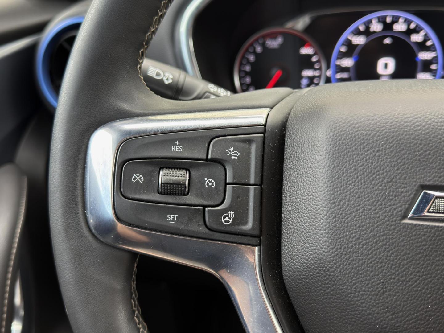 2023 GRAY /Blue Chevrolet Blazer RS (3GNKBERSXPS) with an 3.6L V6 engine, Automatic transmission, located at 2990 Old Orchard Rd., Jackson, MO, 63755, 37.354214, -89.612106 - 2023 Chevrolet Blazer RS 41xxx miles Front Wheel Drive 3.6L V6 Automatic Leather Navigation Backup Camera Power/Heated Seats Heated Steering Wheel Bluetooth Remote Start Cruise Power Windows/Locks/Mirrors We have financing available and we accept trades! Fill out a credit application o - Photo#25