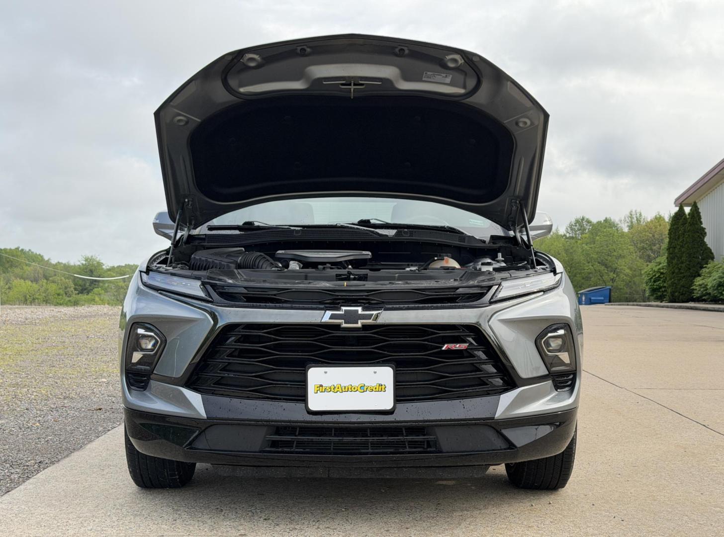 2023 GRAY /Blue Chevrolet Blazer RS (3GNKBERSXPS) with an 3.6L V6 engine, Automatic transmission, located at 2990 Old Orchard Rd., Jackson, MO, 63755, 37.354214, -89.612106 - 2023 Chevrolet Blazer RS 41xxx miles Front Wheel Drive 3.6L V6 Automatic Leather Navigation Backup Camera Power/Heated Seats Heated Steering Wheel Bluetooth Remote Start Cruise Power Windows/Locks/Mirrors We have financing available and we accept trades! Fill out a credit application o - Photo#36