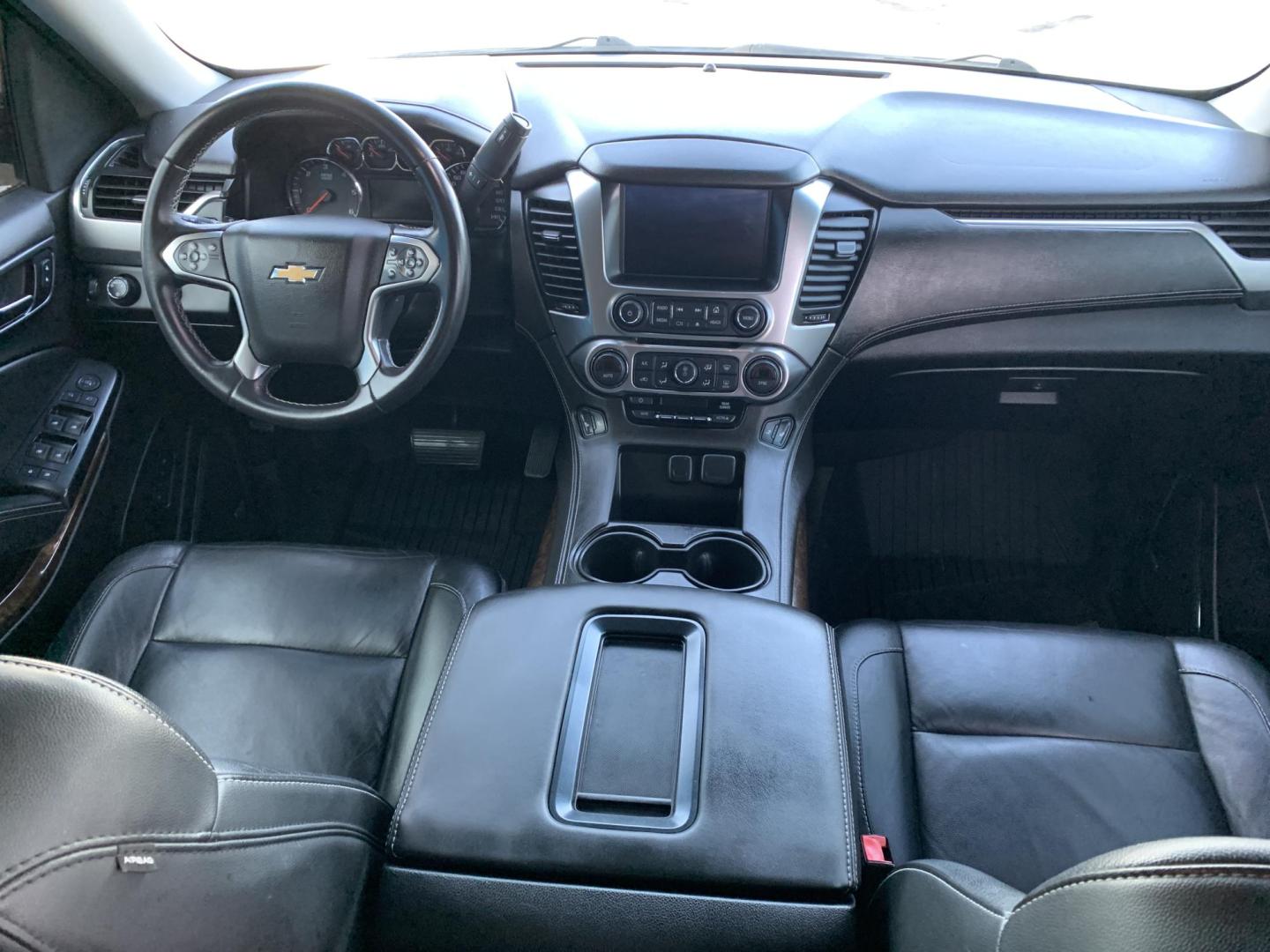 2015 WHITE /BLACK Chevrolet Tahoe LT 4WD (1GNSKBKC9FR) with an 5.3L V8 OHV 16V engine, Automatic transmission, located at 506 S. Kingshighway, Cape Girardeau, MO, 63703, (573) 235-5000, 37.294991, -89.553635 - 2015 Chevrolet Tahoe LT 4WD 129,xxx Miles 3rd. Row Leather Seats Heated Seats Power Lift gate Adaptive Cruise Bluetooth Bose Stereo Power Windows/Locks/Mirrors Remote Start 4 Wheel Drive We have financing available and we accept trades! Fill out a credit application on our website or com - Photo#16