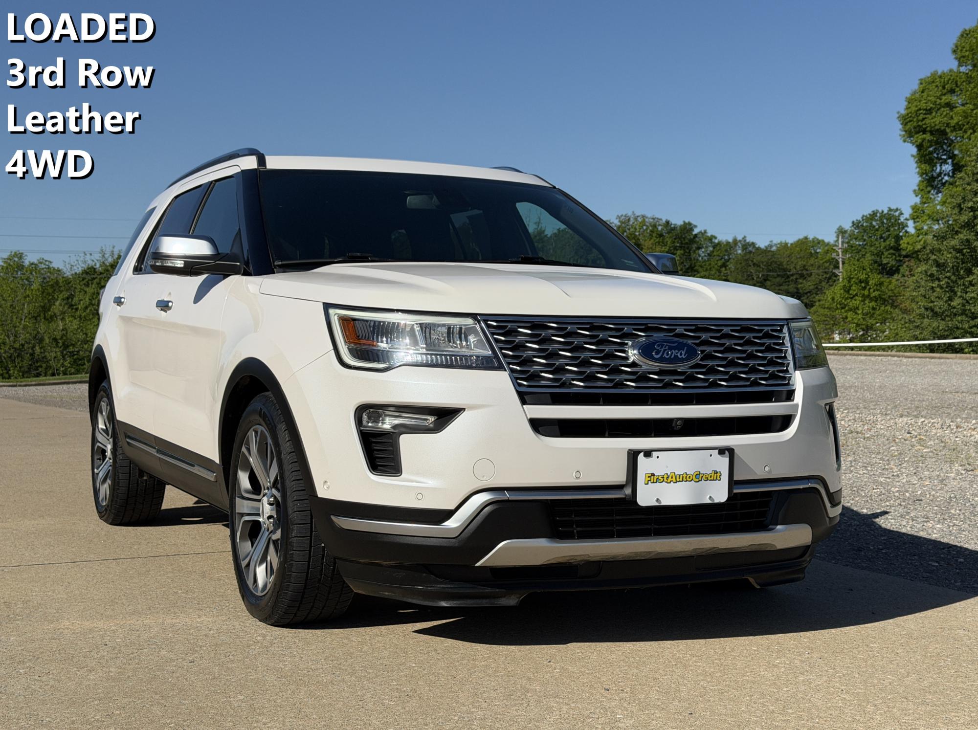 2018 Ford Explorer Platinum 4WD