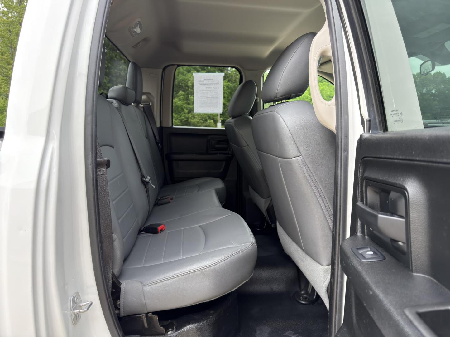 2019 WHITE /Gray RAM 1500 Tradesman Quad Cab 2WD (1C6RR6FG8KS) with an 3.6L V6 engine, Automatic transmission, located at 2990 Old Orchard Rd., Jackson, MO, 63755, 37.354214, -89.612106 - 2019 Ram 1500 Classic Tradesman 88xxx miles Rear Wheel Drive 3.6L V6 Automatic Backup Camera Bluetooth Cruise Power Windows/Locks/Mirrors We have financing available and we accept trades! Fill out a credit application on our website or come by today! If you have any questions, give us a ca - Photo#16