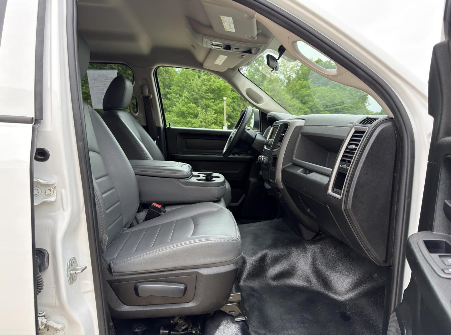 2019 WHITE /Gray RAM 1500 Tradesman Quad Cab 2WD (1C6RR6FG8KS) with an 3.6L V6 engine, Automatic transmission, located at 2990 Old Orchard Rd., Jackson, MO, 63755, 37.354214, -89.612106 - 2019 Ram 1500 Classic Tradesman 88xxx miles Rear Wheel Drive 3.6L V6 Automatic Backup Camera Bluetooth Cruise Power Windows/Locks/Mirrors We have financing available and we accept trades! Fill out a credit application on our website or come by today! If you have any questions, give us a ca - Photo#14