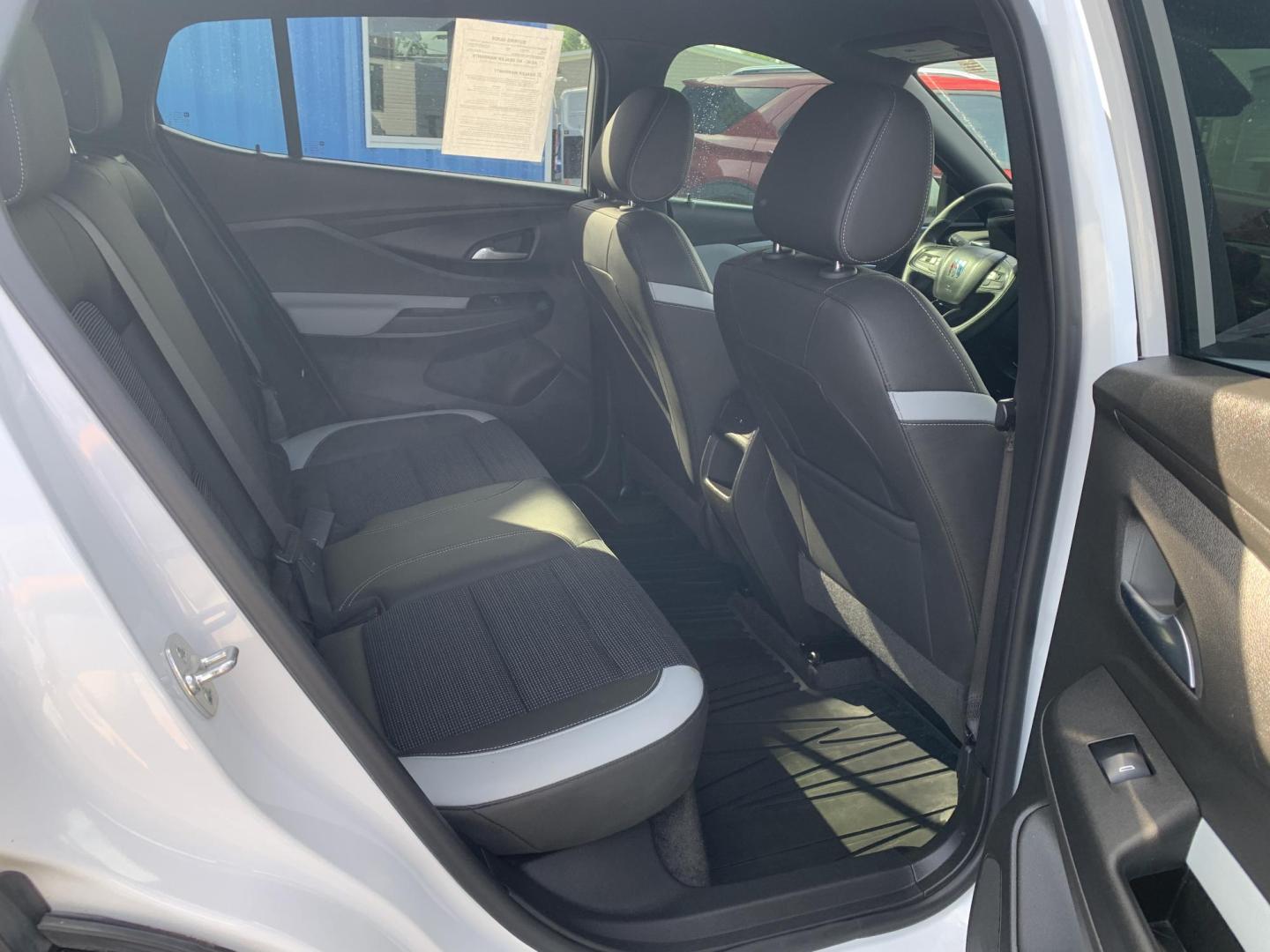 2025 WHITE /GRAY Buick Envista Preferred (KL47LAEP9SB) with an 1.2L L3 TURBO engine, Automatic transmission, located at 506 S. Kingshighway, Cape Girardeau, MO, 63703, (573) 235-5000, 37.294991, -89.553635 - 2025 Buick Envista Preferred 24,xxx Miles Own Owner 12V Power Outlet Alarm System Bluetooth Cloth Seats Cruise Control Folding Rear Seat Hands Free Phone Power Outlet Power Windows Push-Button Engine Start Rear Window Defroster Remote Engine Start Remote Keyless Entry Satellite Radio - Photo#14