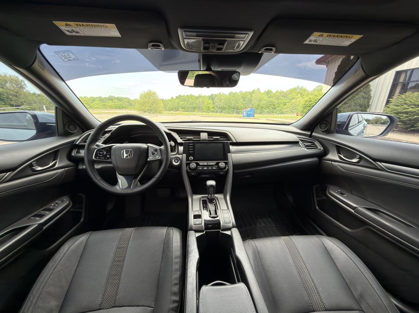 2020 BLUE /Black Honda Civic EX-L (SHHFK7H85LU) with an 1.5L 4 Cyl. Turbo engine, CVT transmission, located at 2990 Old Orchard Rd., Jackson, MO, 63755, 37.354214, -89.612106 - 2020 Honda Civic EX-L 85xxx miles Front Wheel Drive 1.5L 4 Cyl. Turbo Automatic Leather Backup Camera Heated Seats Power Driver Seat Sunroof Bluetooth Remote Start Cruise Power Windows/Locks/Mirrors We have financing available and we accept trades! Fill out a credit application on our - Photo#21