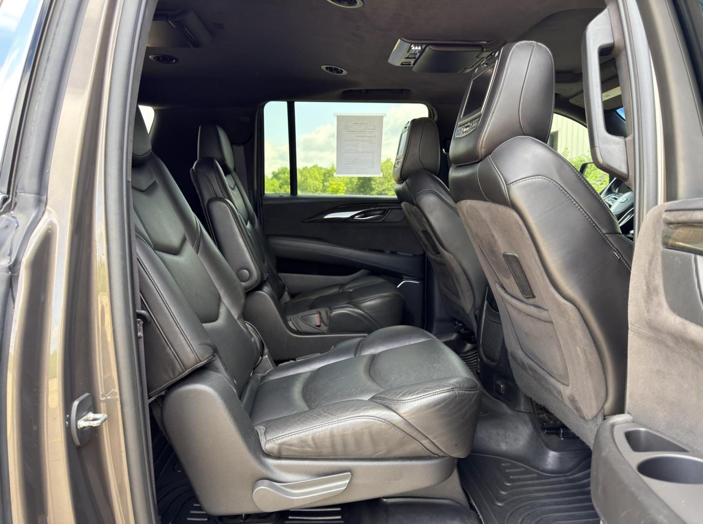 2016 BROWN /Brown Cadillac Escalade ESV Platinum 4WD (1GYS4KKJ9GR) with an 6.2L V8 engine, Automatic transmission, located at 2990 Old Orchard Rd., Jackson, MO, 63755, 37.354214, -89.612106 - 2016 Cadillac Escalade ESV Platinum 87xxx miles 4 Wheel Drive 6.2L V8 Automatic Leather 3rd Row Rear Entertainment Navigation Power/Heated/Cooled Seats Heated Rear Seats Heated Steering Wheel Backup Camera Sunroof Bluetooth Power Running Boards Remote Start Cruise Power Windows/Loc - Photo#26